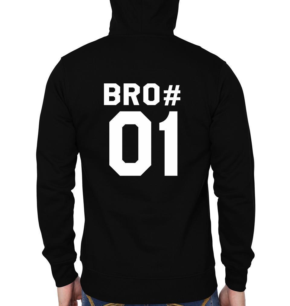 Bro#01 Bro#02 BFF Hoodies-FunkyTees - Funky Tees Club