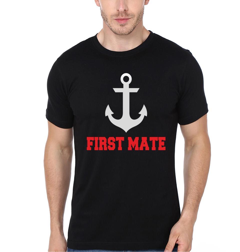 Captain Firstmate Father and Son Matching T-Shirt- FunkyTeesClub - Funky Tees Club
