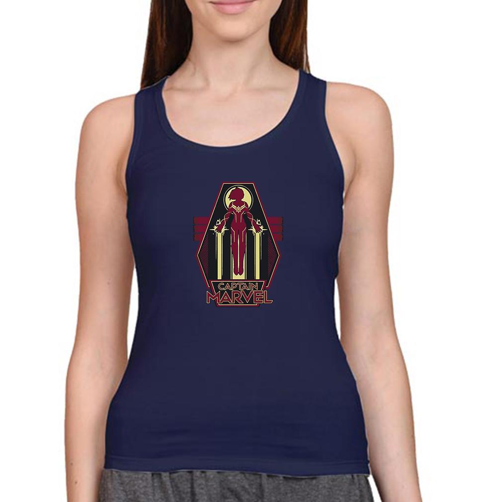 Captain Marvel Women Tank Top-FunkyTeesClub - FunkyTeesClub