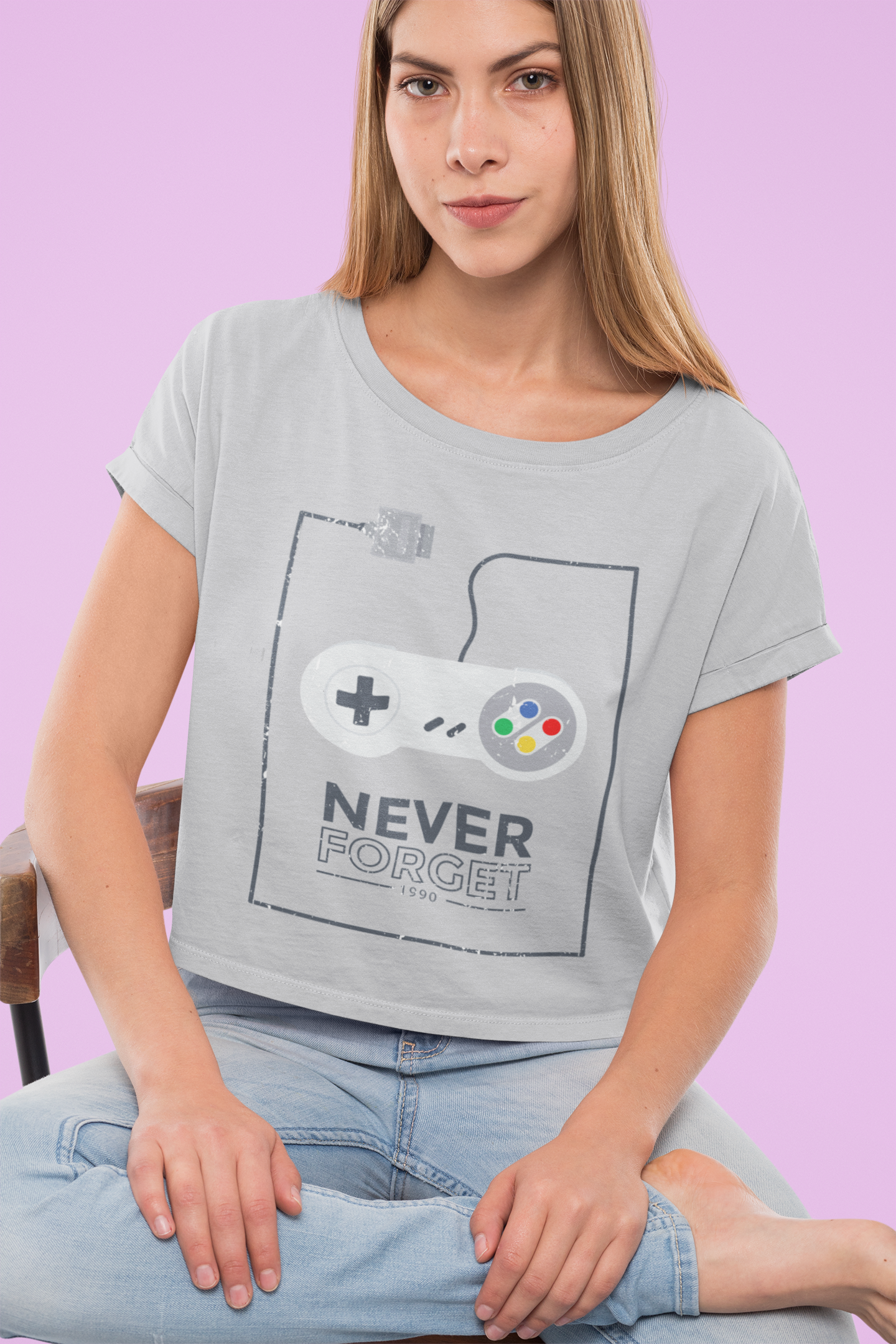 Gaming Women Crop Top- FunkyTeesClub