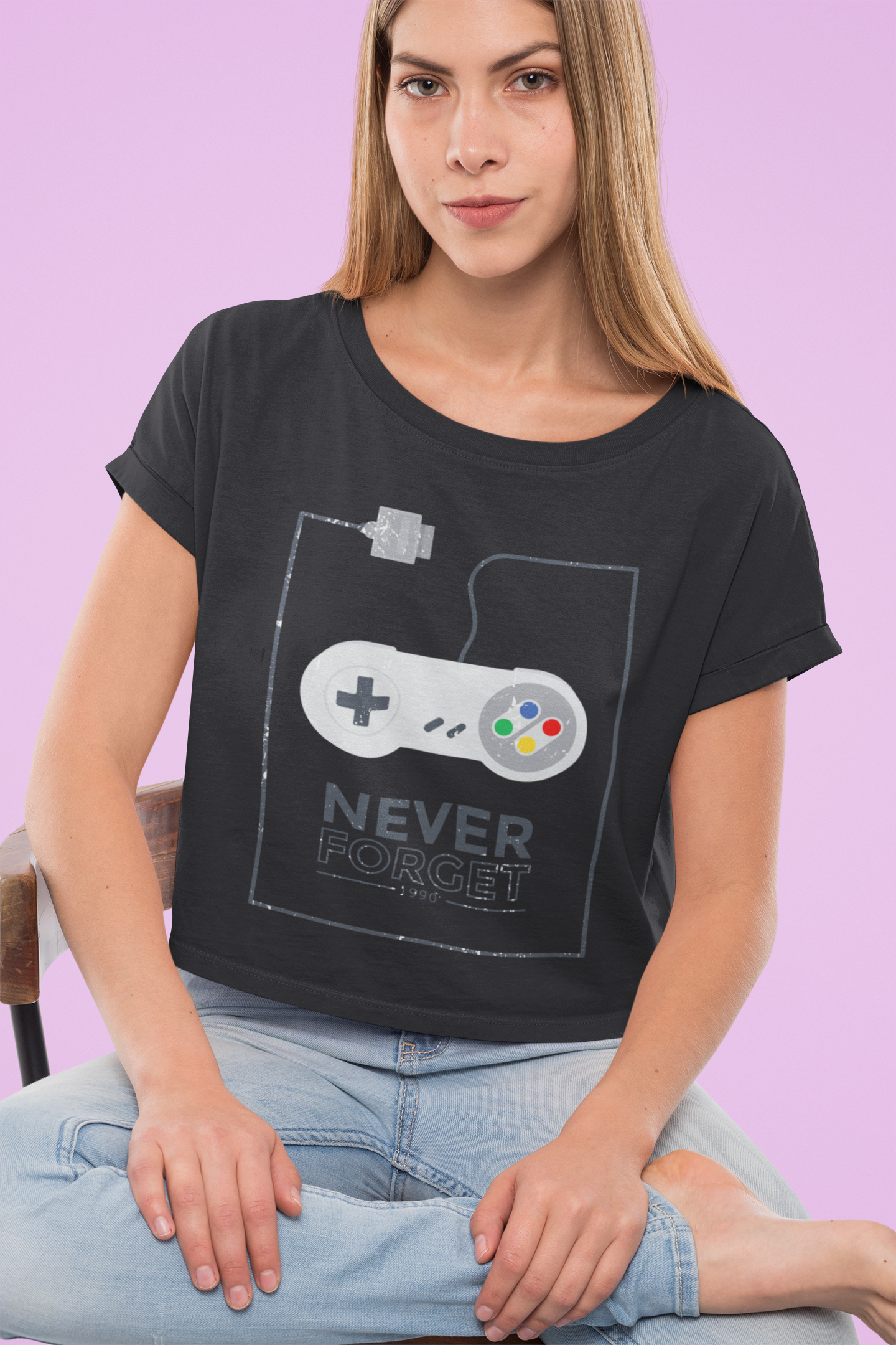 Gaming Women Crop Top- FunkyTeesClub