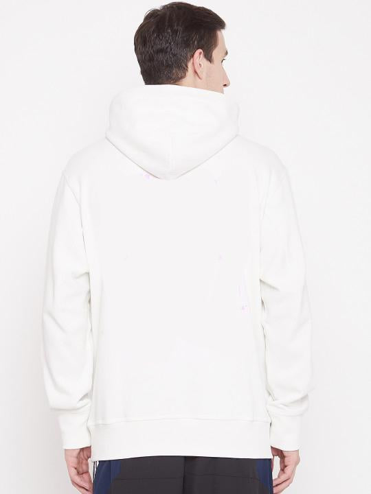 Plain White Hoodie Sweatshirt -FunkyTeesClub