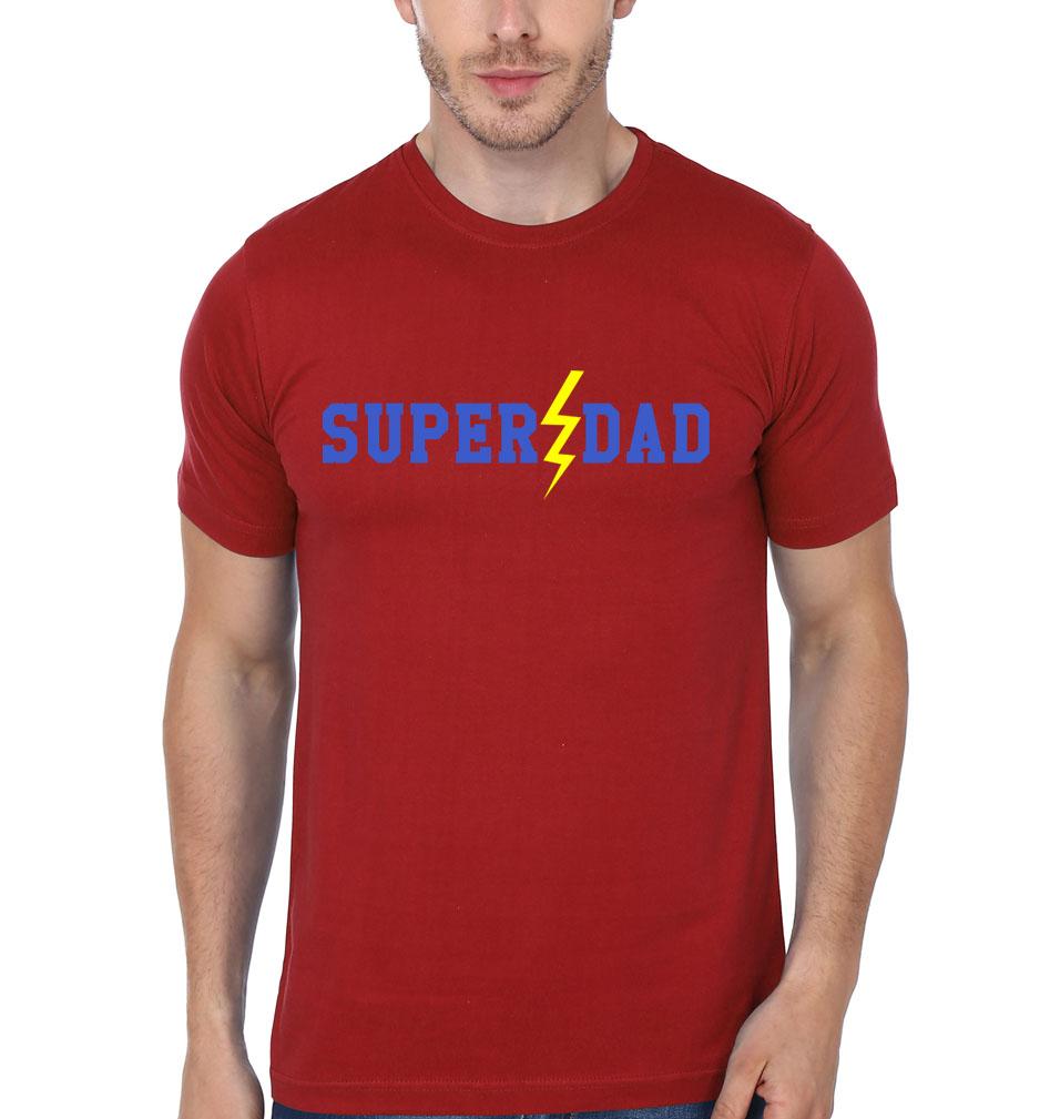 Super Dad Super Kid Father and Daughter Matching T-Shirt- FunkyTeesClub