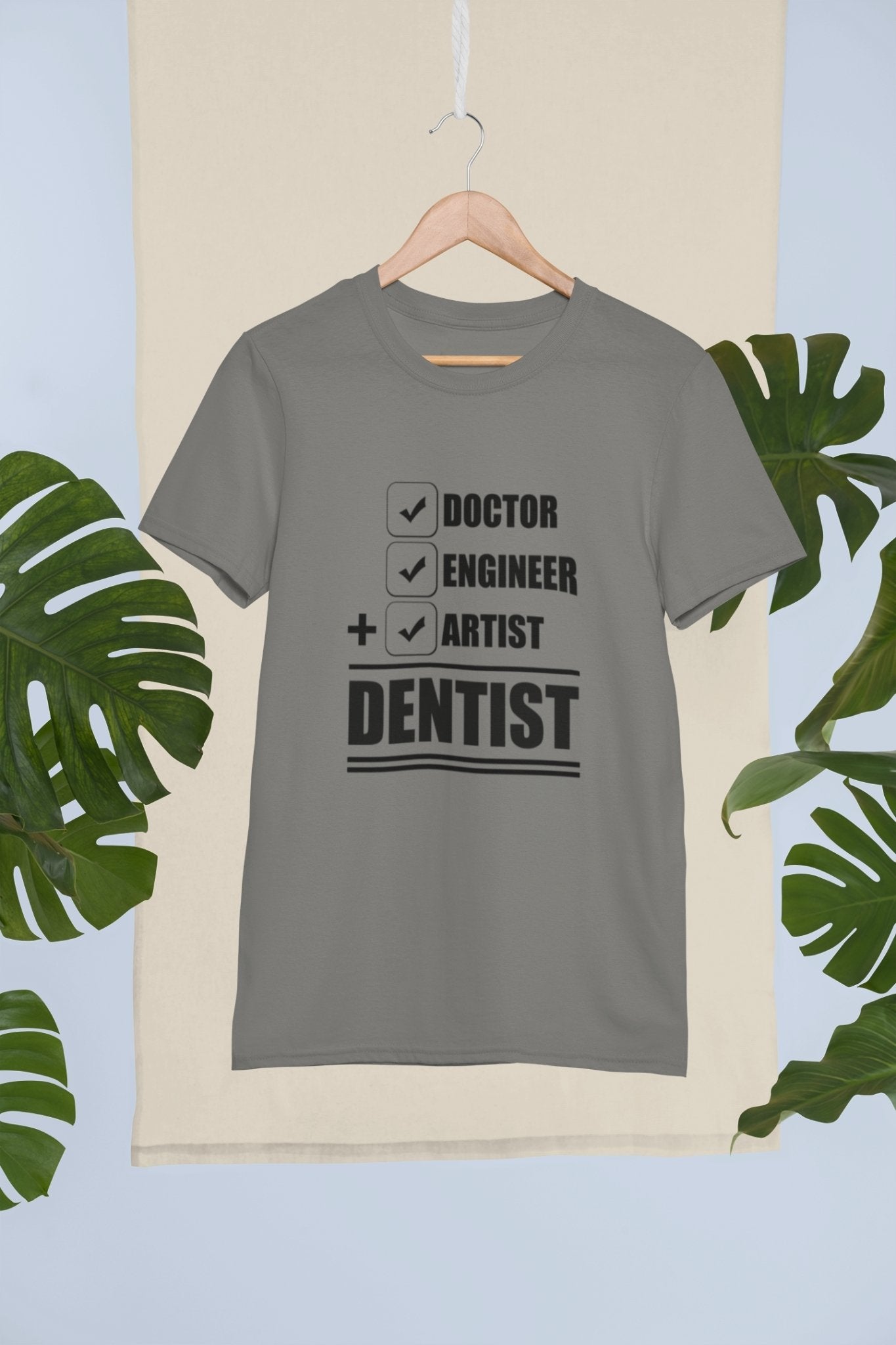 Dentist Doctor Women Half Sleeves T-shirt- FunkyTeesClub - Funky Tees Club