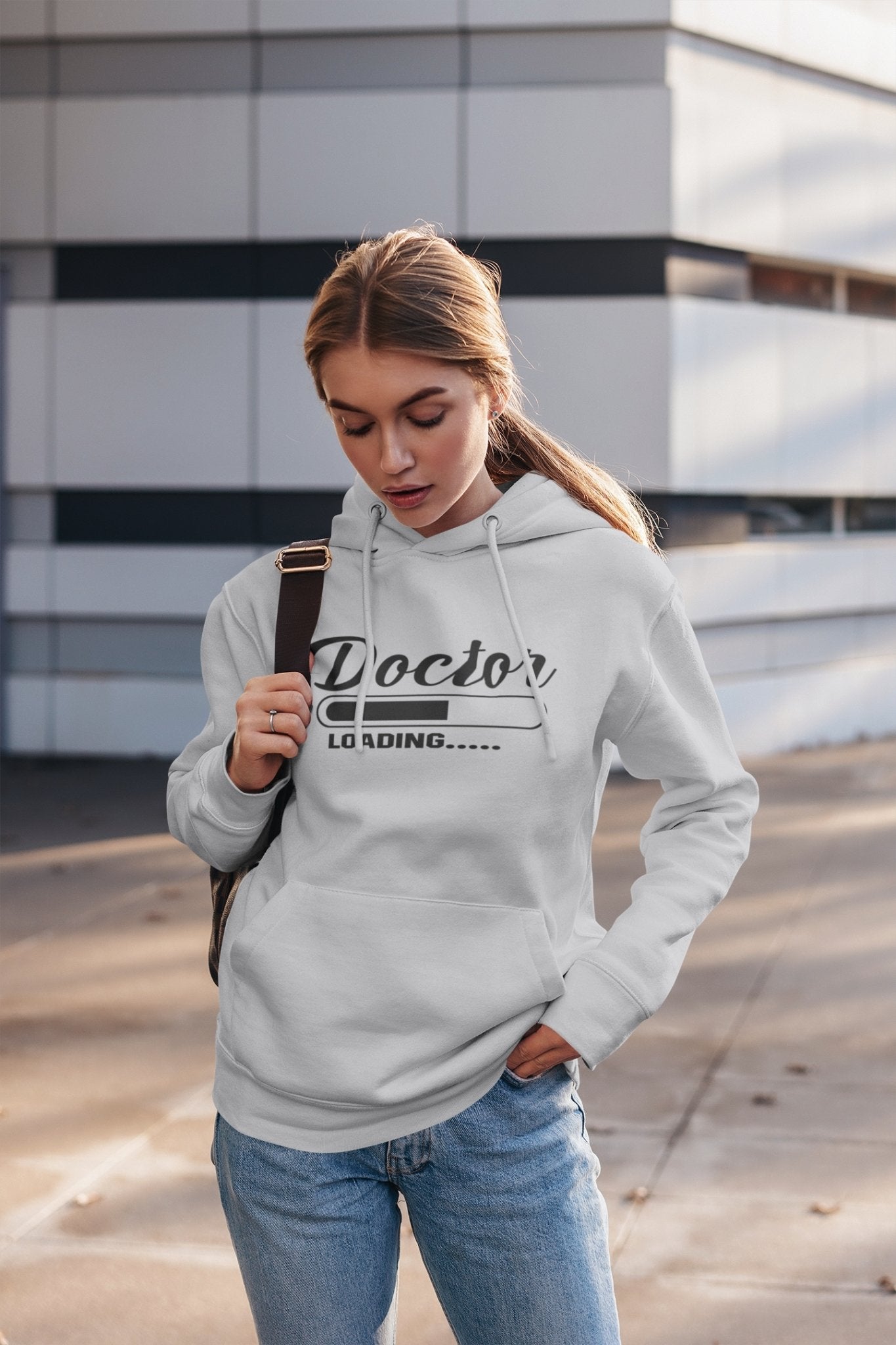 Doctor Loading Hoodies for Women-FunkyTeesClub - Funky Tees Club