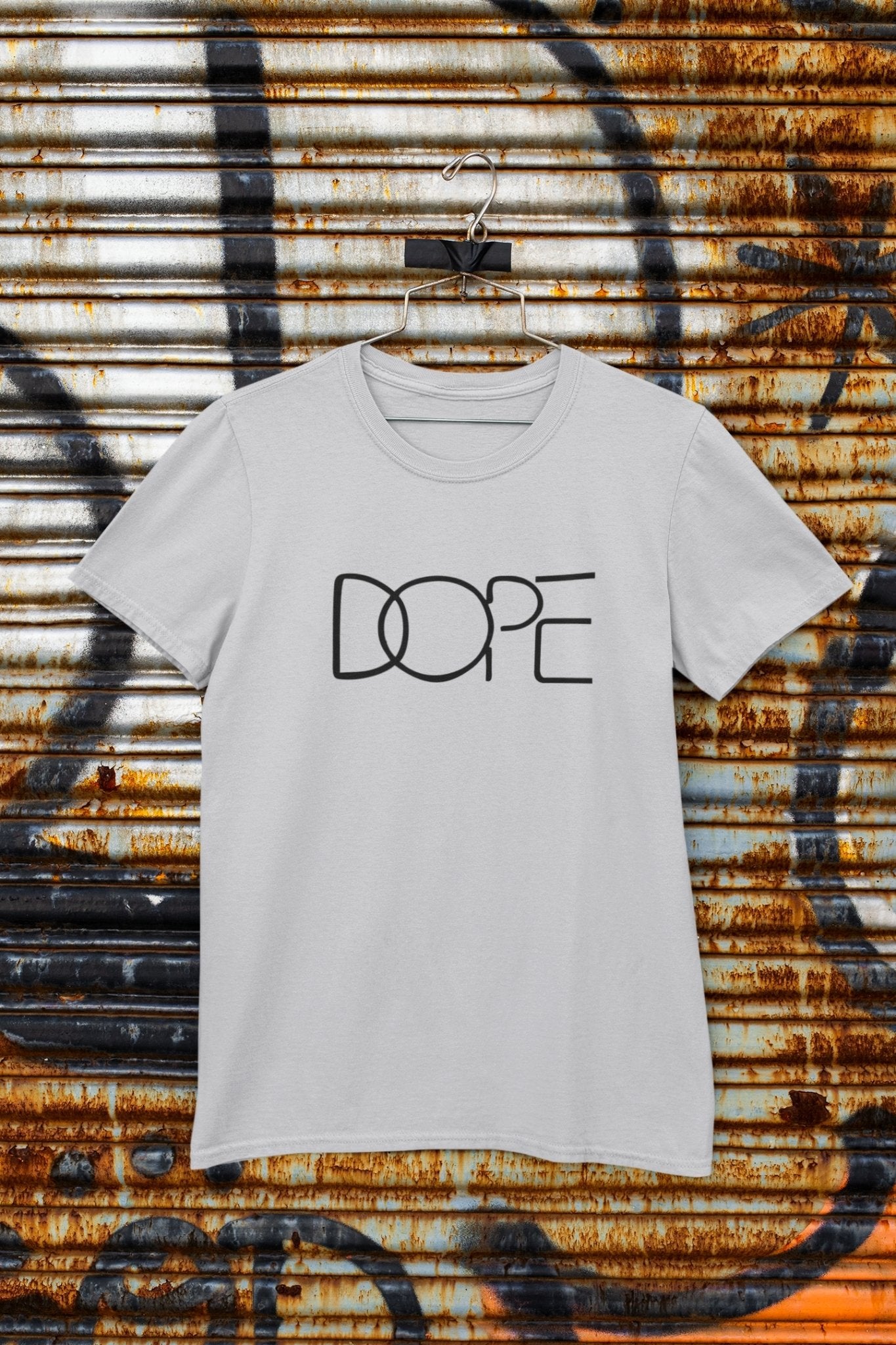 Dope Typography Mens Half Sleeves T-shirt- FunkyTeesClub - Funky Tees Club