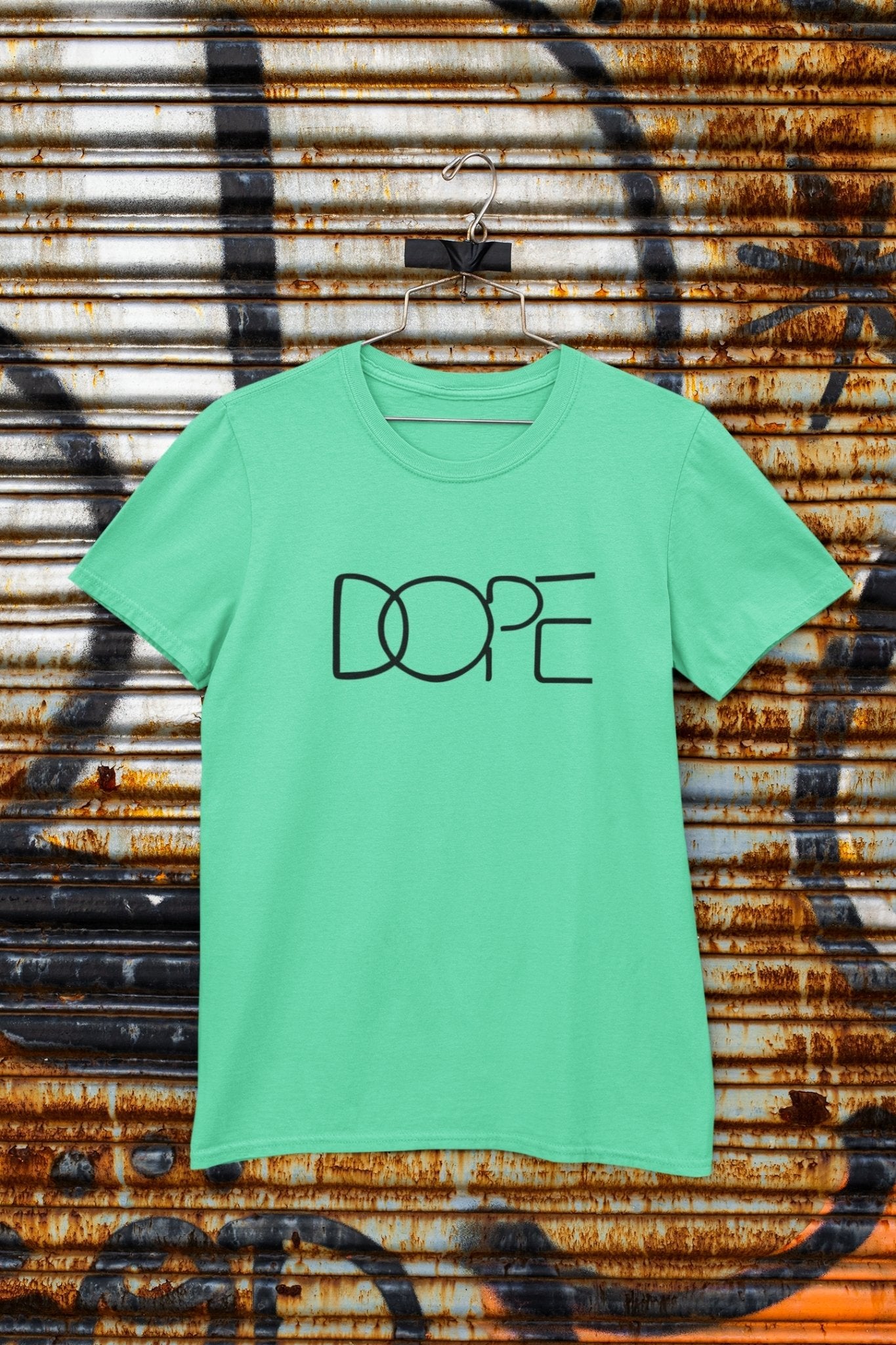 Dope Typography Mens Half Sleeves T-shirt- FunkyTeesClub - Funky Tees Club