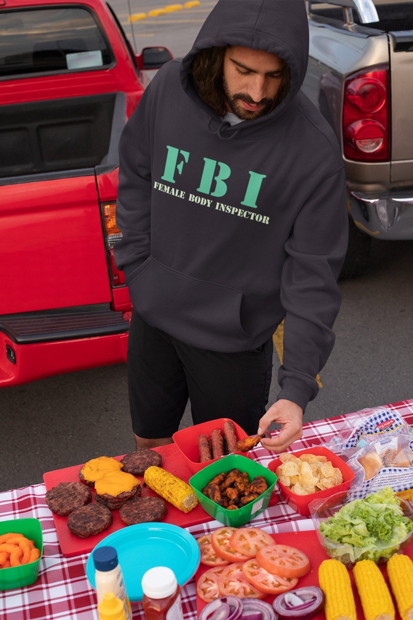 Fbi Typography Men Hoodies-FunkyTeesClub - Funky Tees Club