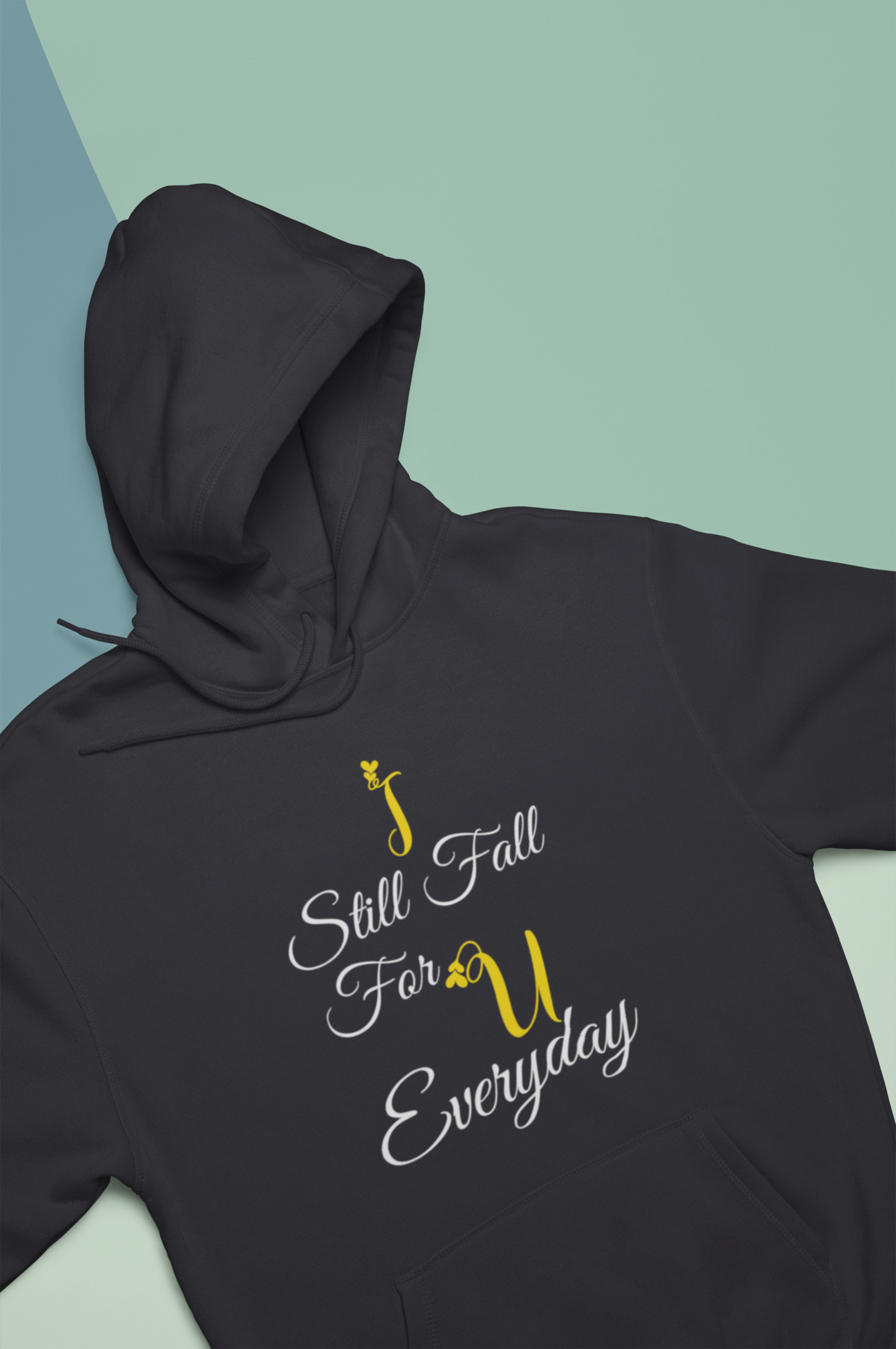 I Still Fall For U Everyday Couple Hoodie-FunkyTeesClub