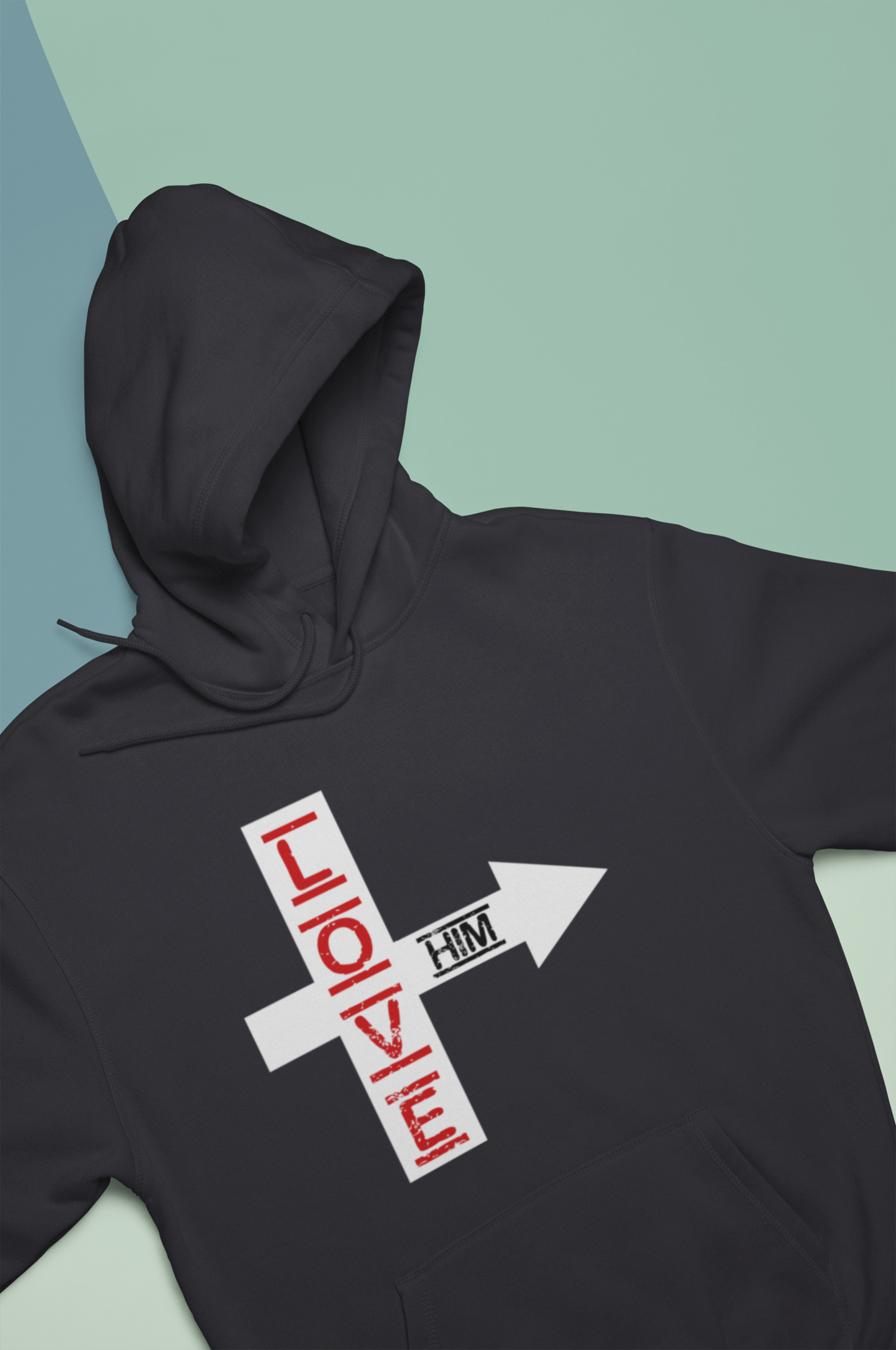 Love Her Love Him Couple Hoodie-FunkyTeesClub