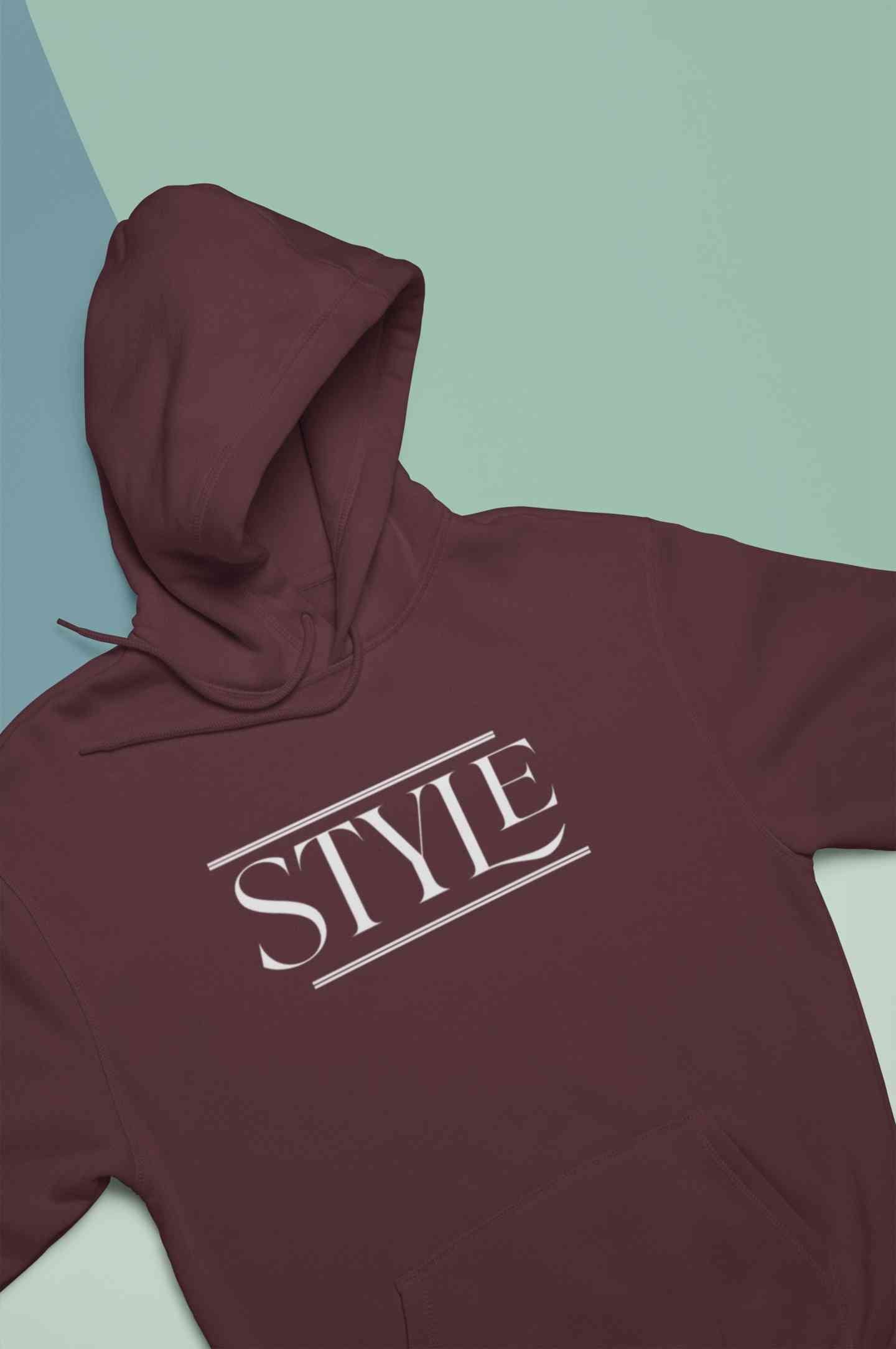 Style Typography Men Hoodies-FunkyTeesClub