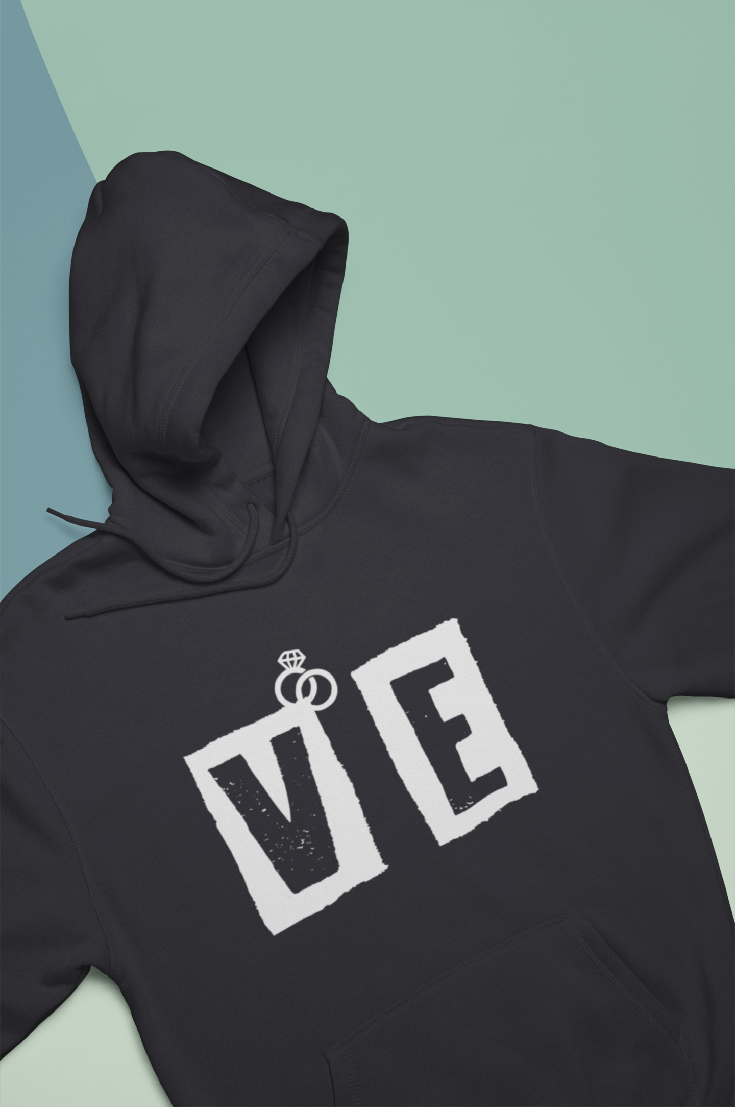 Love Couple Hoodie-FunkyTeesClub