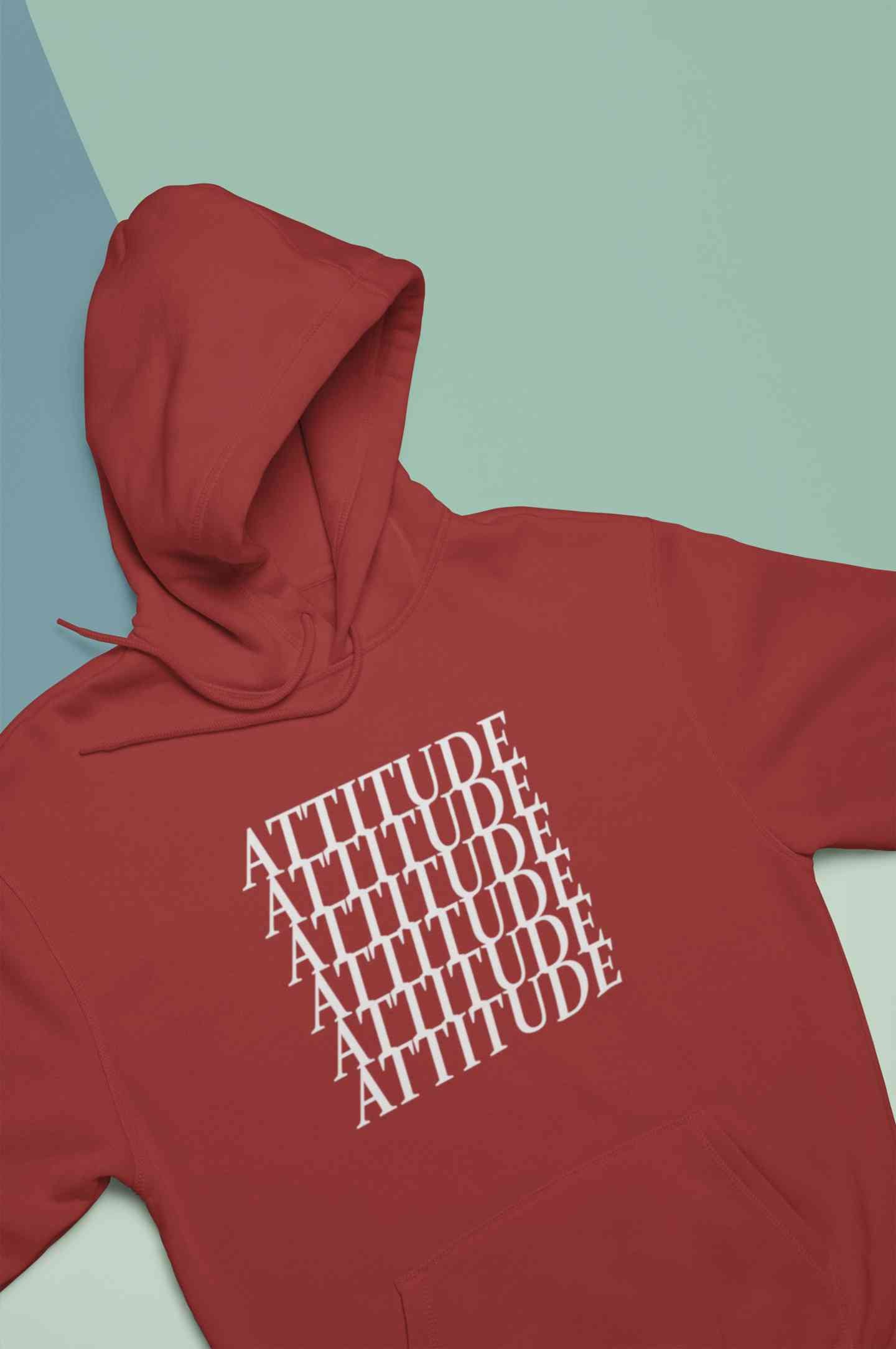 Attitude Men Hoodies-FunkyTeesClub
