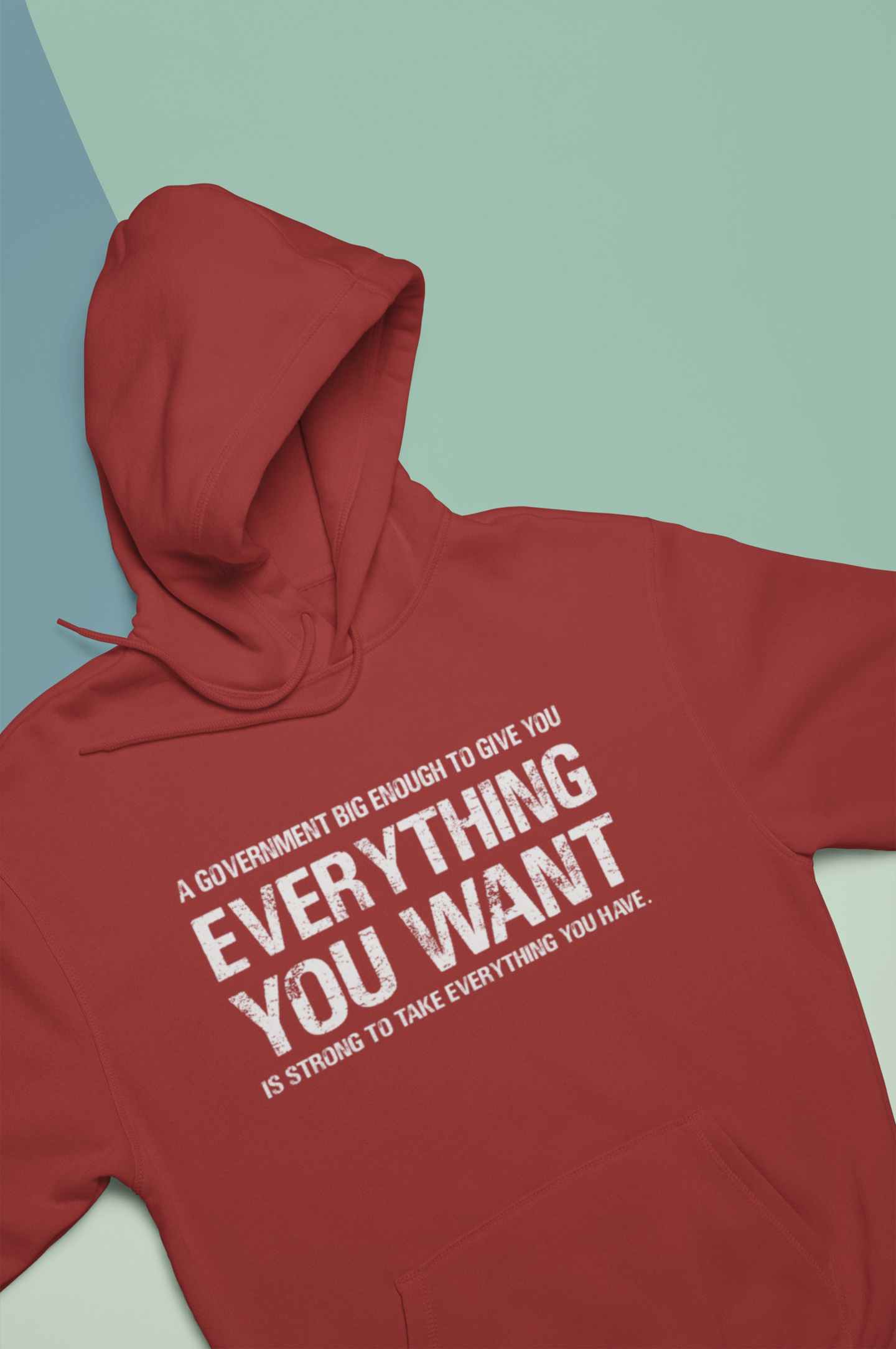 Libertarian Anti Socialism Government Political Philosophy Anti-Government Men Hoodies-FunkyTeesClub