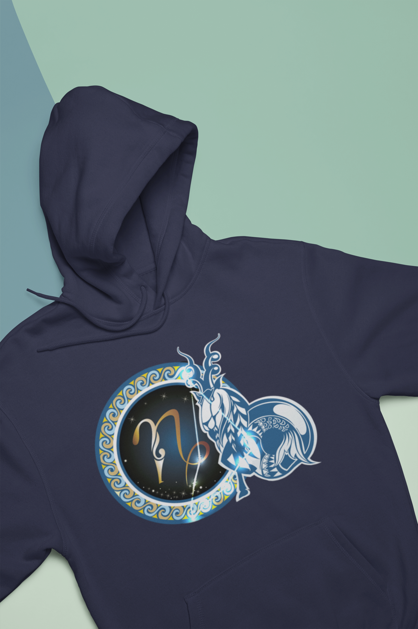 Capricon Zodiac Sign Hoodies for Women-FunkyTeesClub