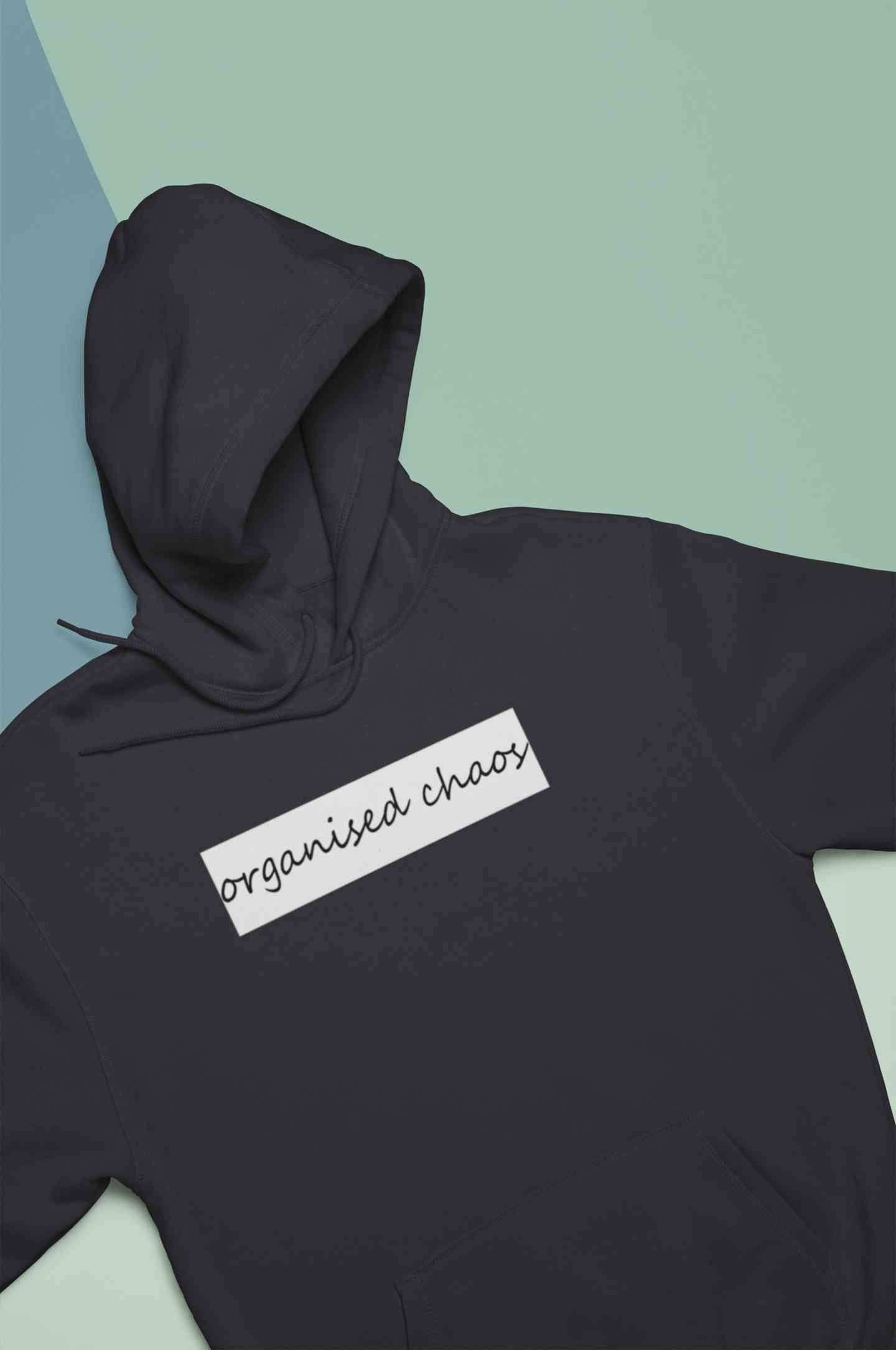 Organised Chaos Men Hoodies-FunkyTeesClub