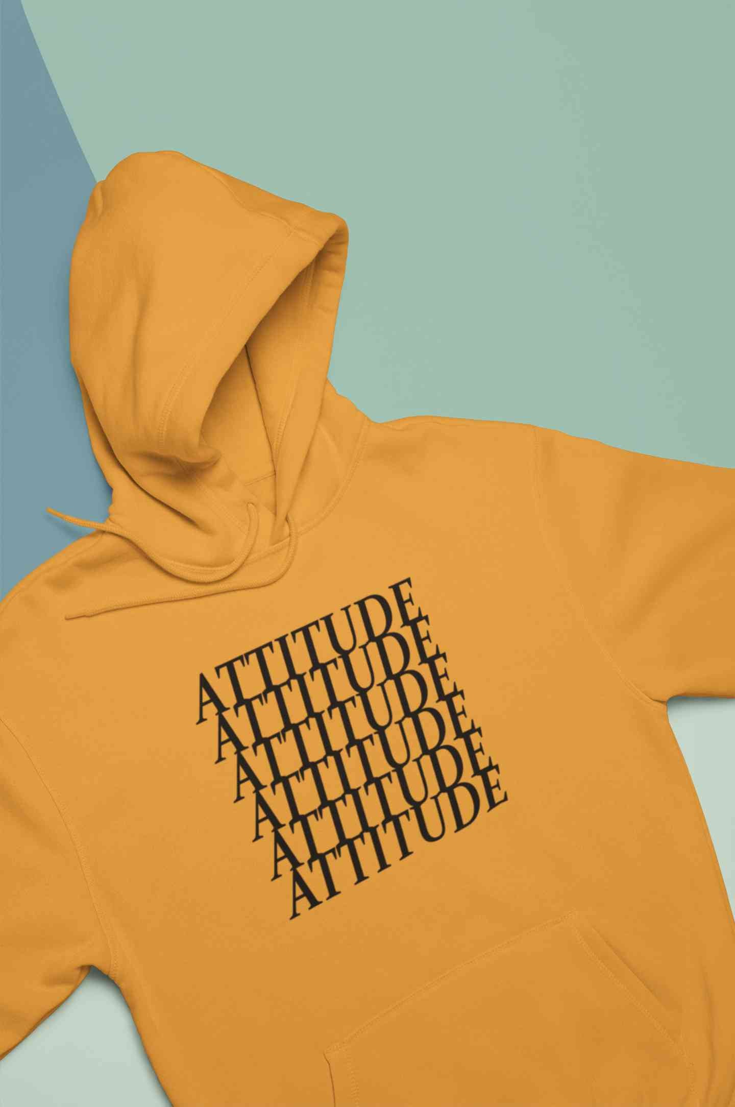 Attitude Men Hoodies-FunkyTeesClub