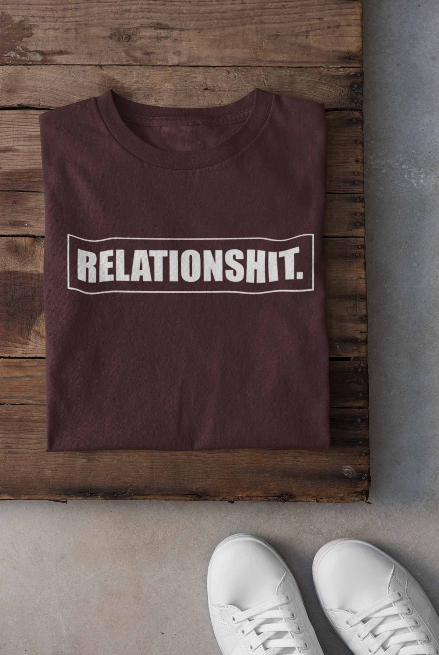 Relation sh*t Mens Half Sleeves T-shirt- FunkyTeesClub