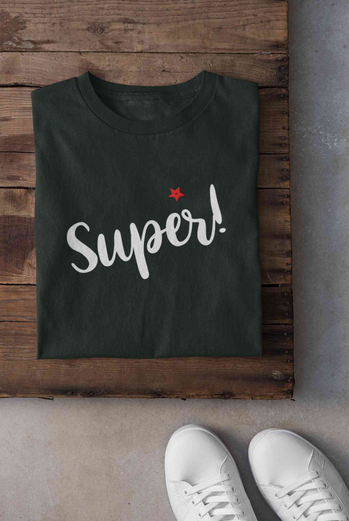Superstar Women Half Sleeves T-shirt- FunkyTeesClub