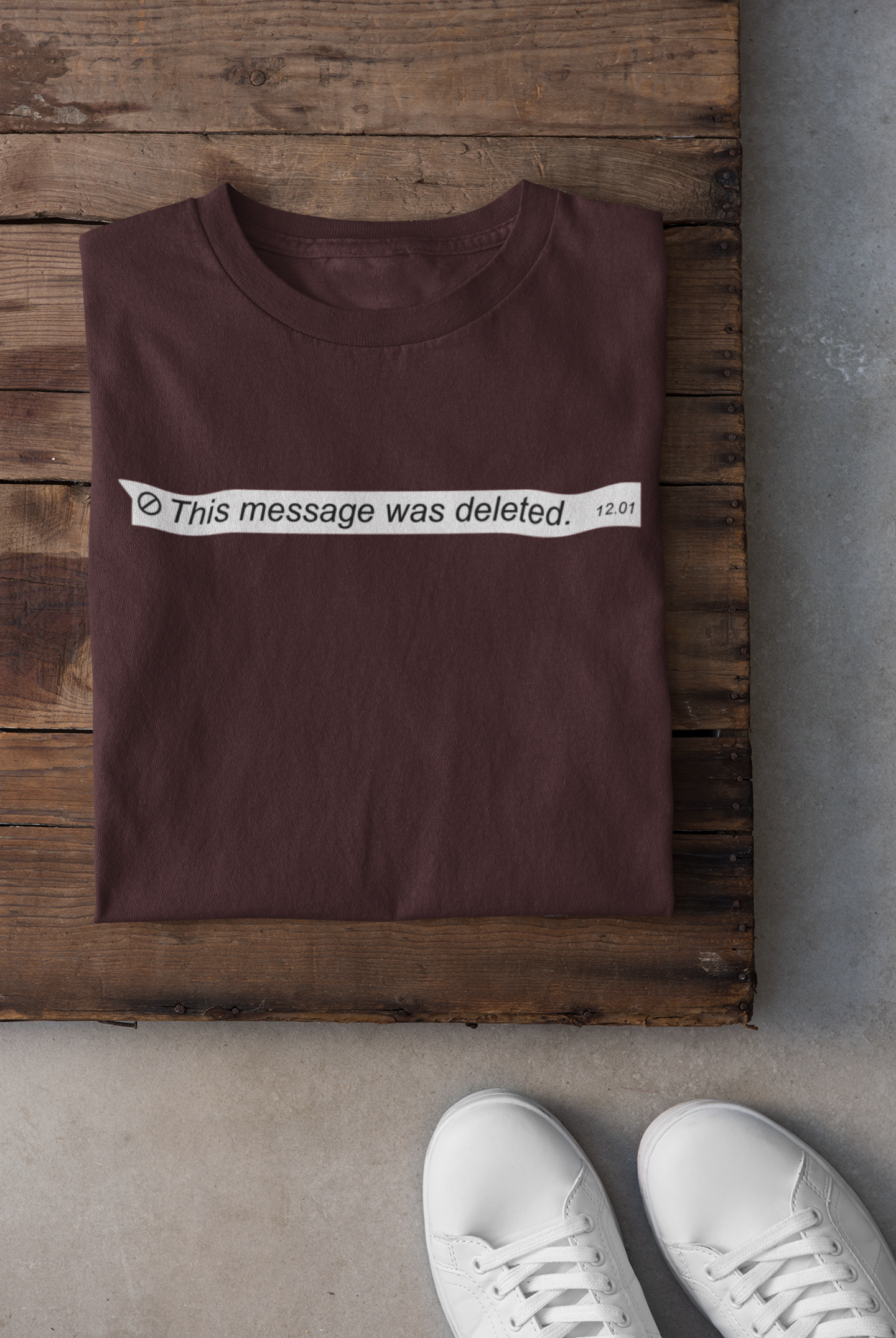 This Message Was Deleted Women Half Sleeves T-shirt- FunkyTeesClub