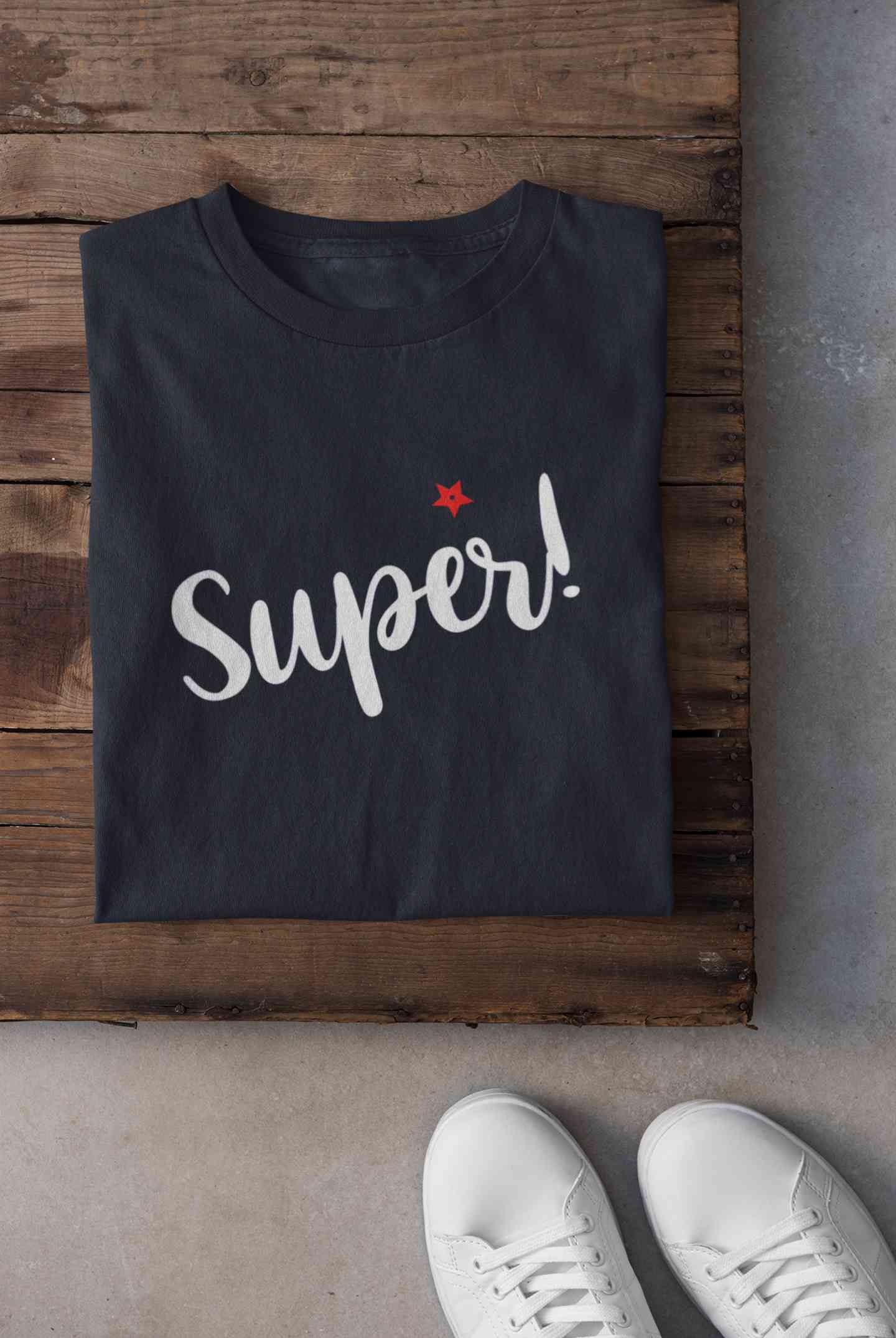 Superstar Women Half Sleeves T-shirt- FunkyTeesClub