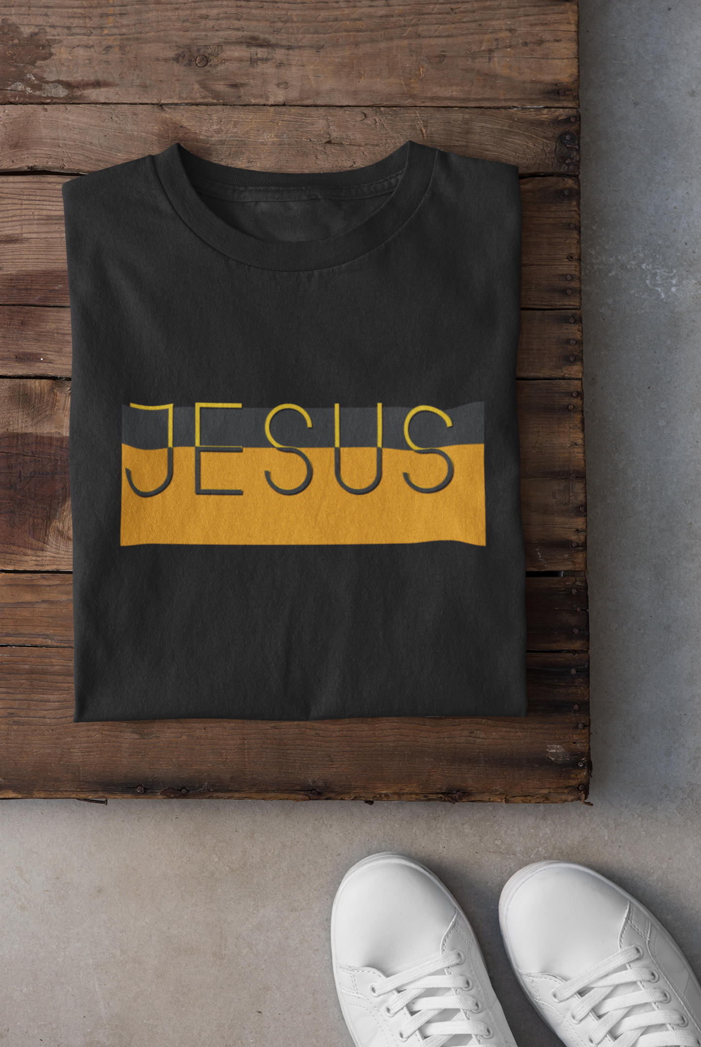 Jesus Mens Half Sleeves T-shirt- FunkyTeesClub