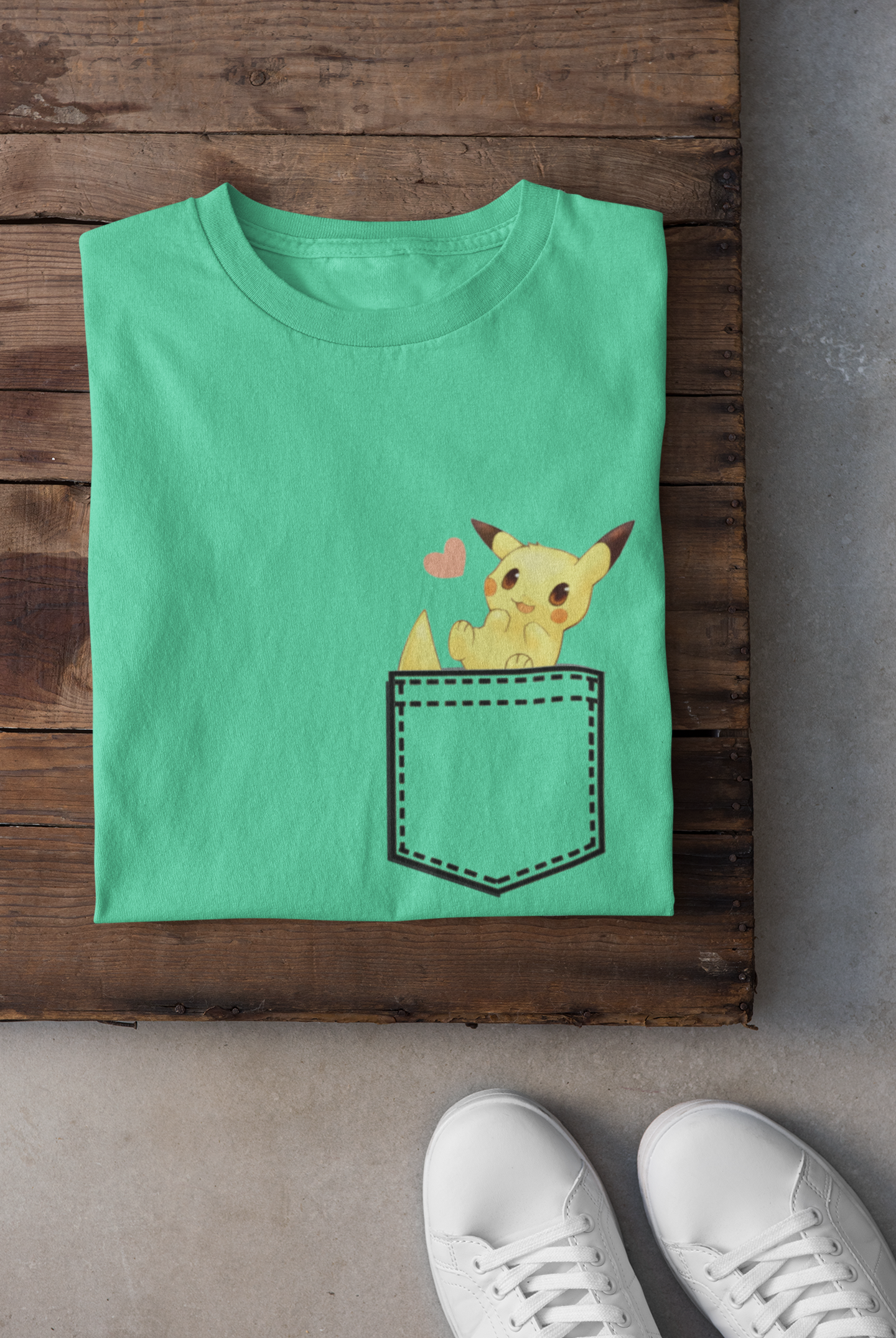 Pokémon Mens Half Sleeves T-shirt- FunkyTeesClub