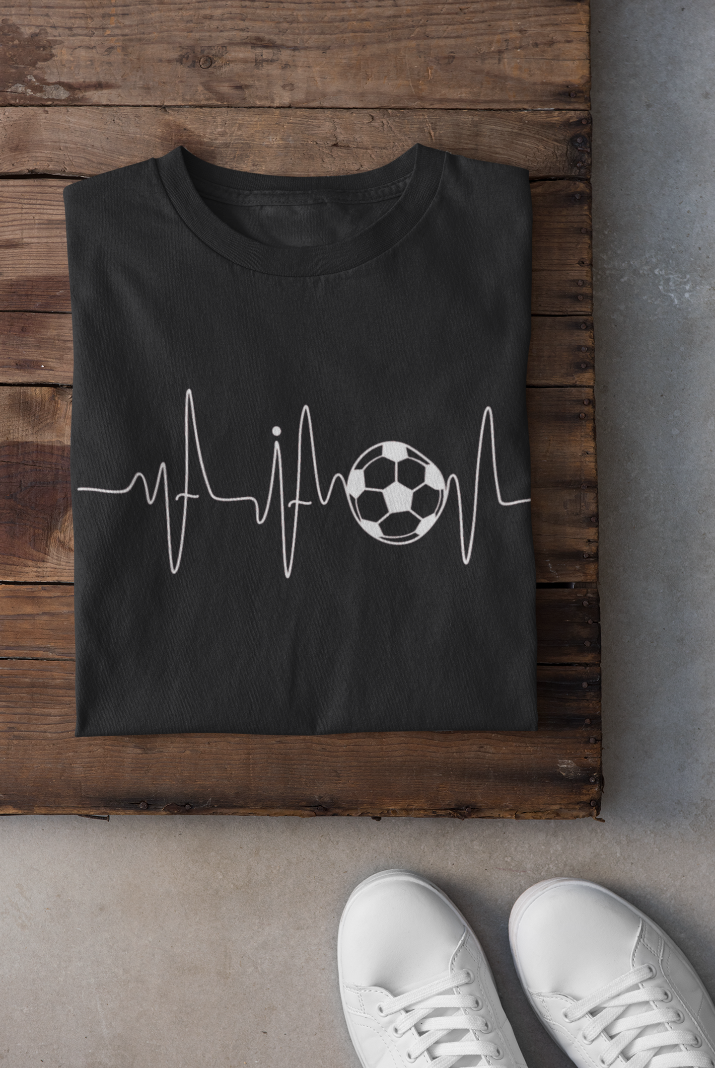 Fifa Heartbeat Mens Half Sleeves T-shirt- FunkyTeesClub
