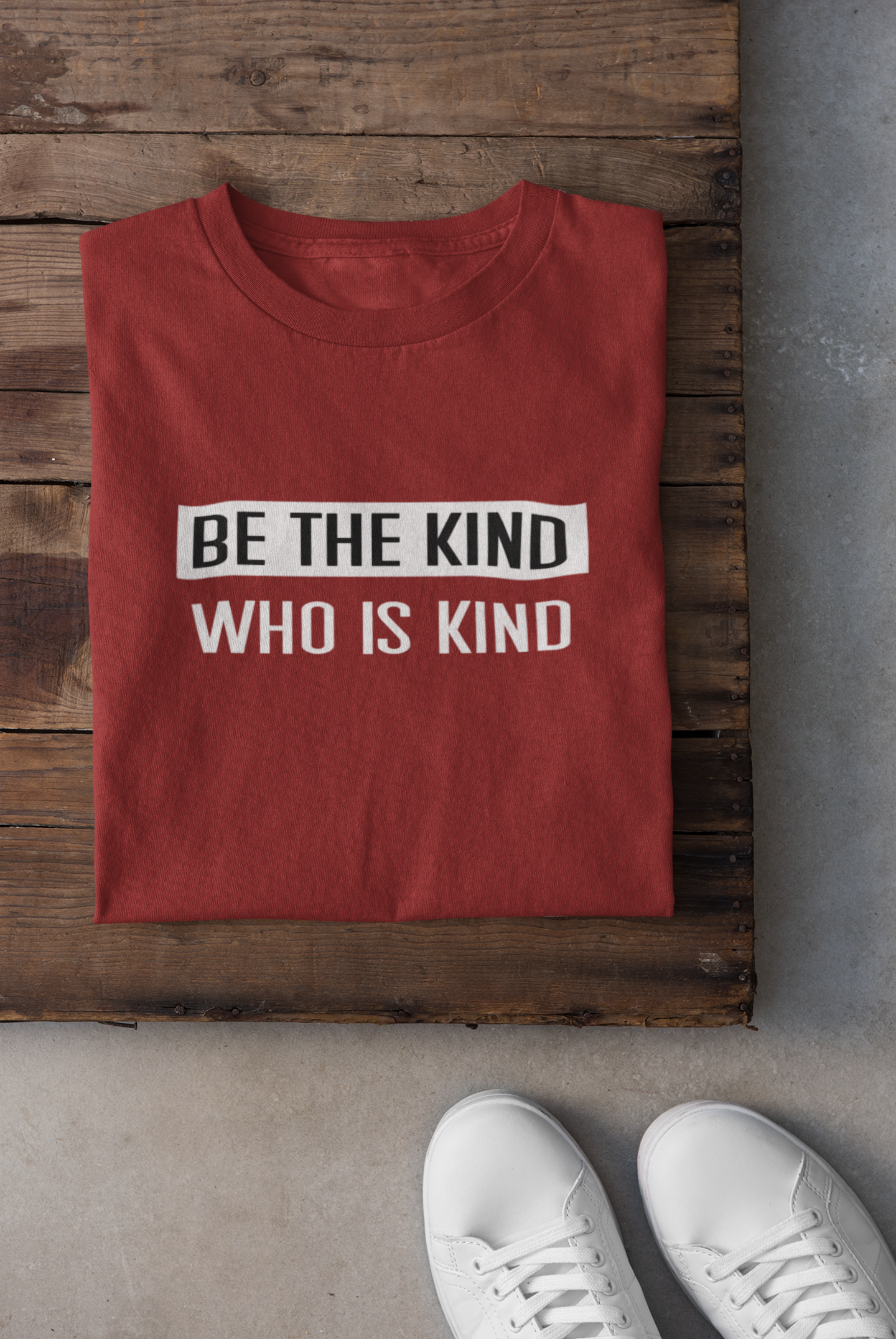 Be The Kind Who Is Kind Anushka Sharma Celebrity T-shirt- FunkyTeesClub