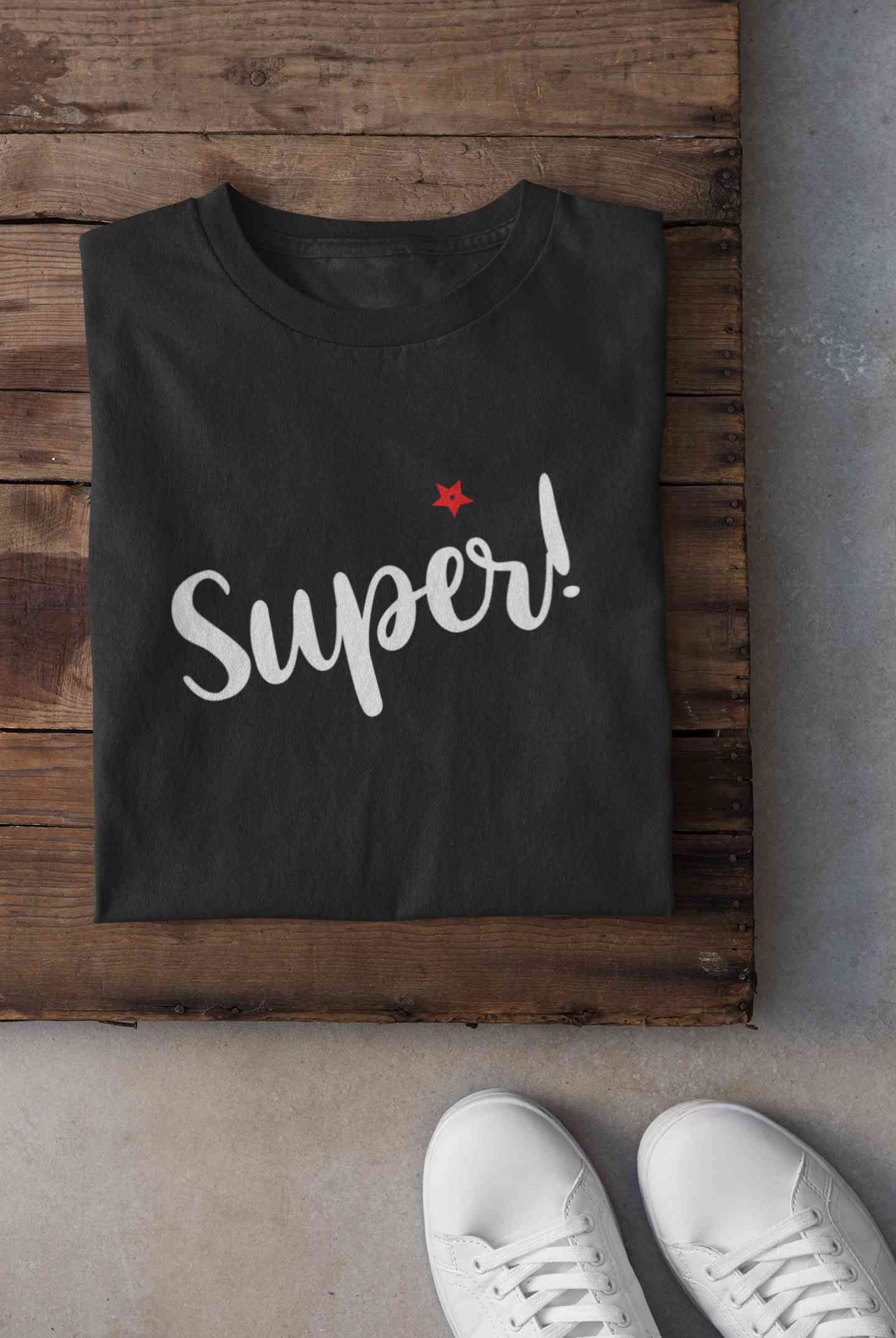 Superstar Women Half Sleeves T-shirt- FunkyTeesClub