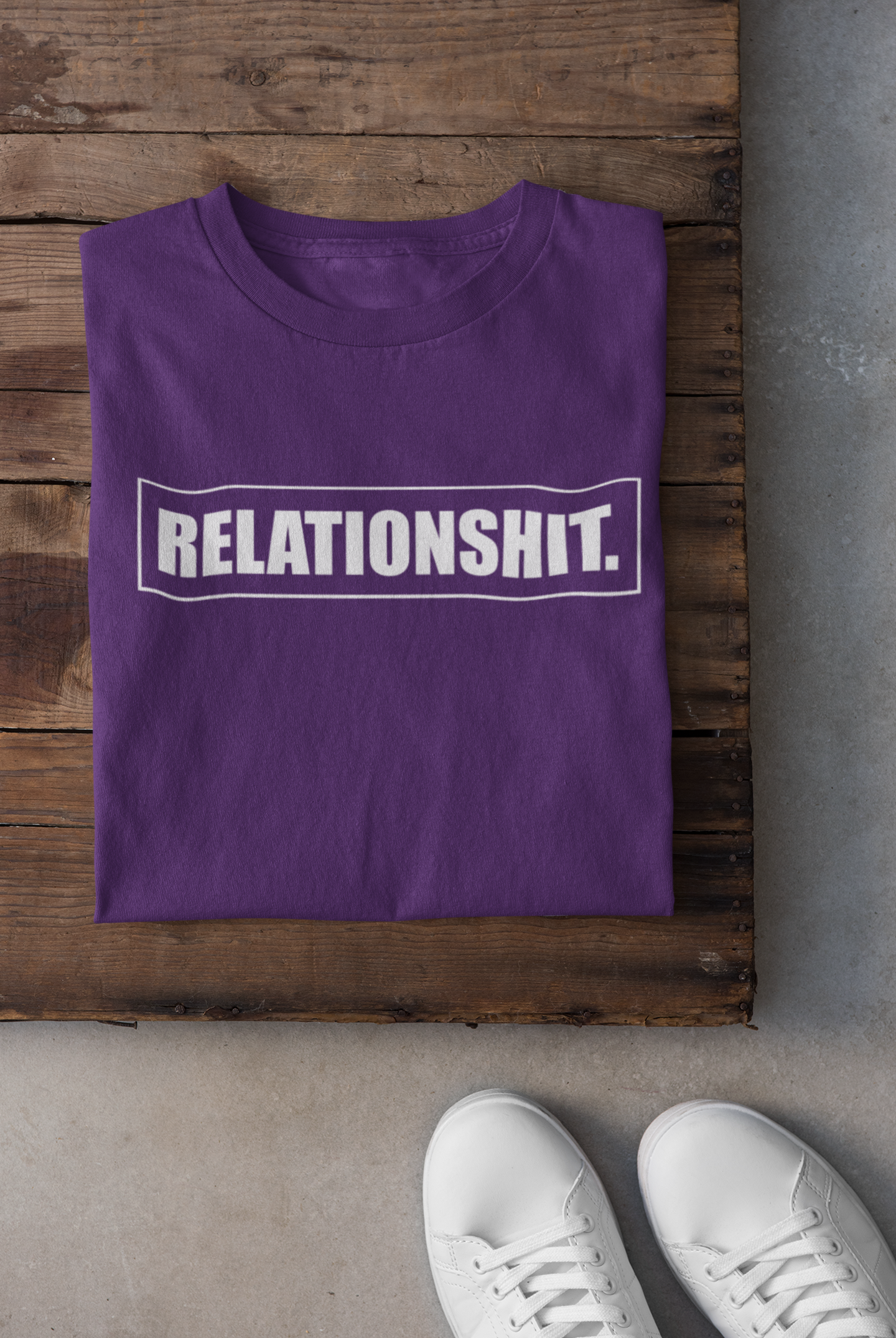 Relation sh*t Women Half Sleeves T-shirt- FunkyTeesClub