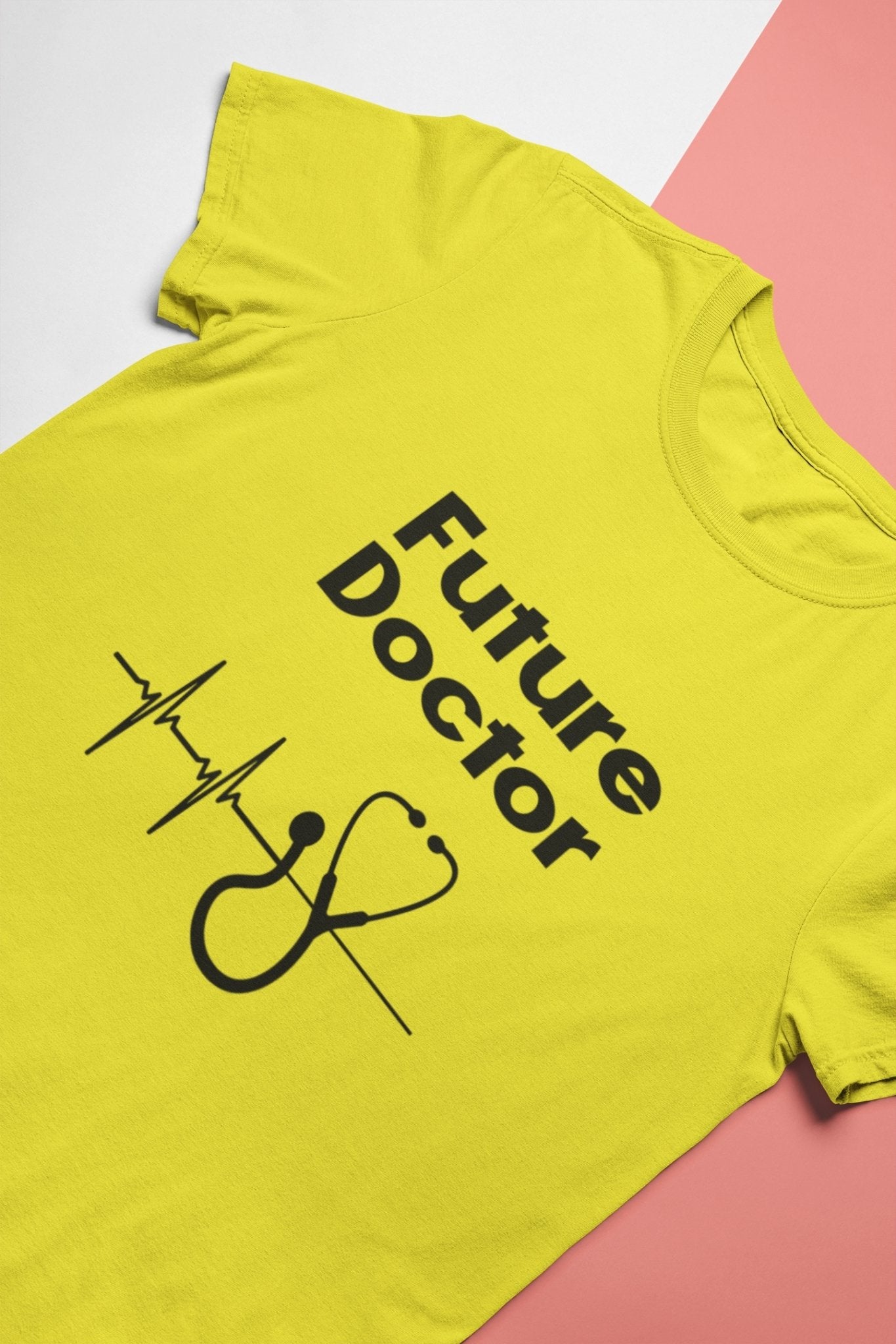 Future Doctor Women Half Sleeves T-shirt- FunkyTeesClub - Funky Tees Club