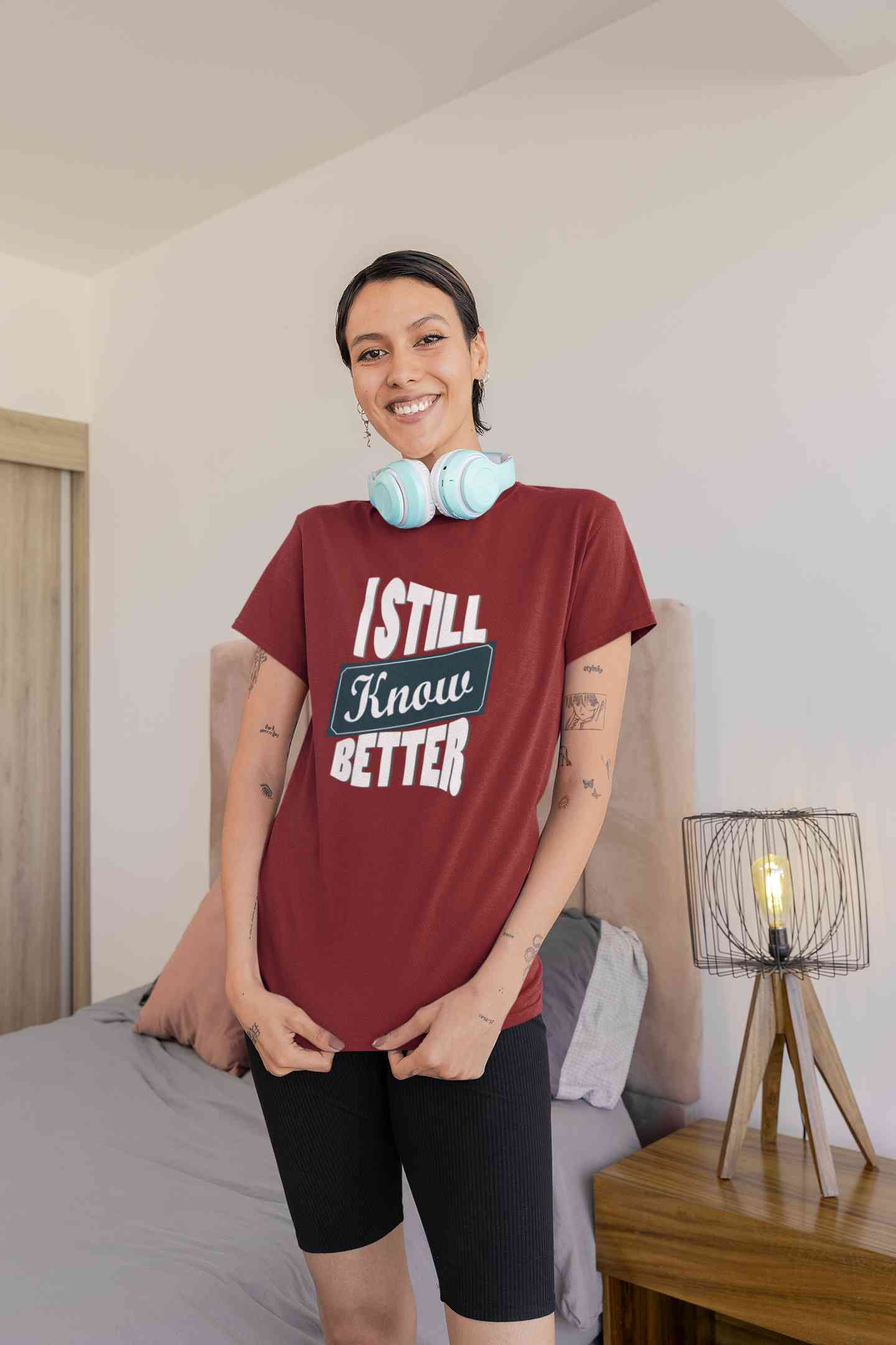 Still Know Better Women Half Sleeves T-shirt- FunkyTeesClub