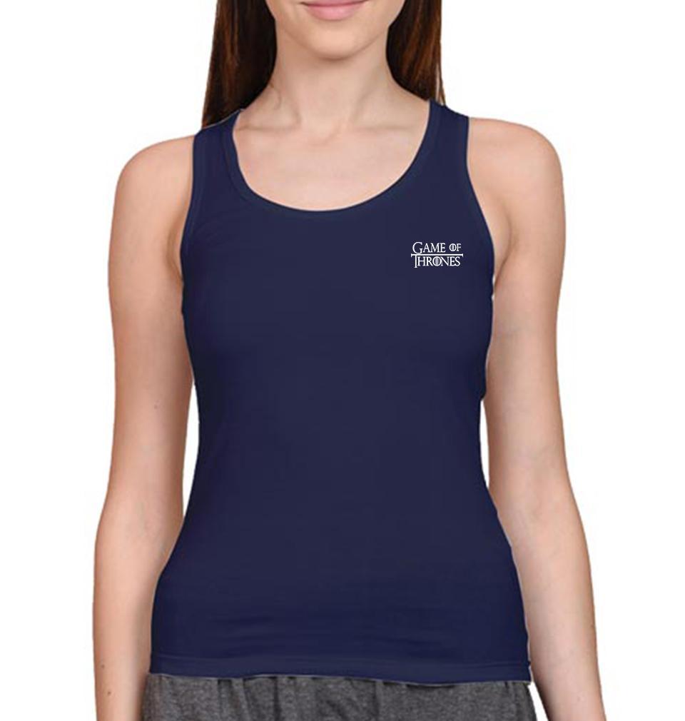 GOT Game Of Thrones Logo Women Tank Top-FunkyTeesClub - FunkyTeesClub