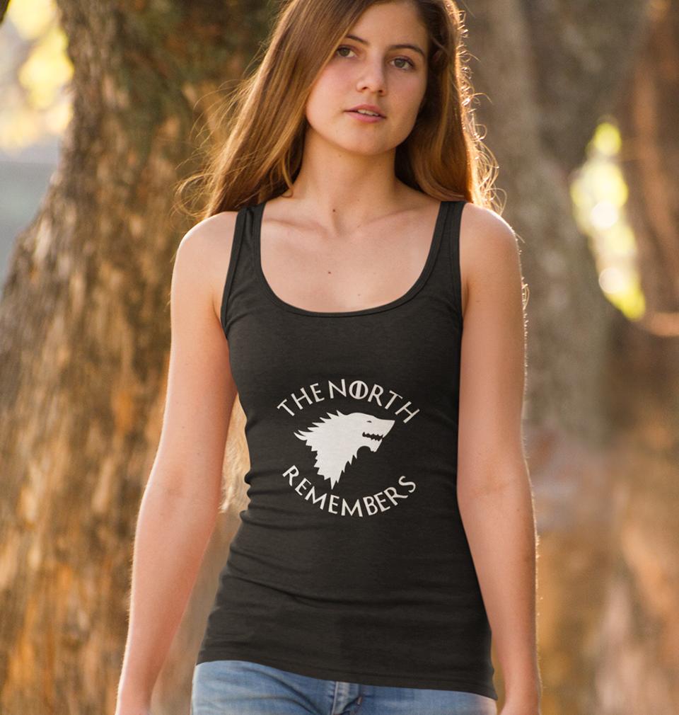 GOT Game Of Thrones North Remembers Women Tank Top-FunkyTeesClub - FunkyTeesClub