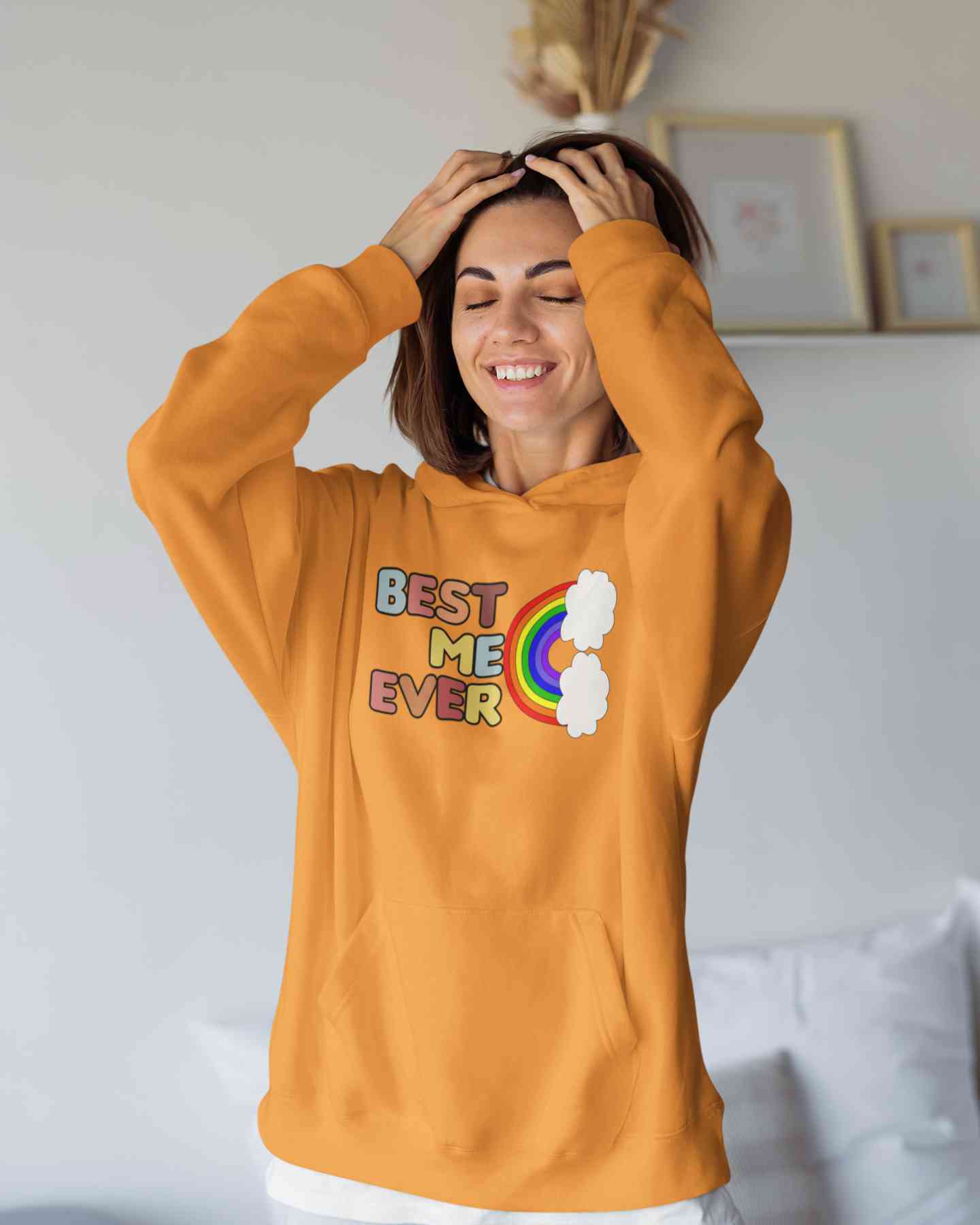 Best Me Ever Hoodies for Women-FunkyTeesClub