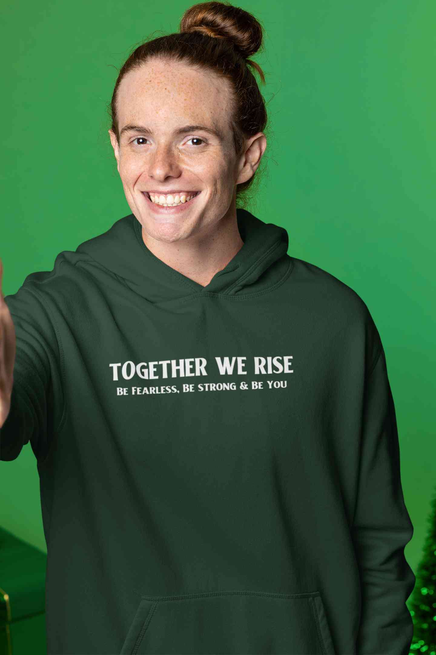 Together We Rise Be Strong Be Fearless And Be You Men Hoodies-FunkyTeesClub