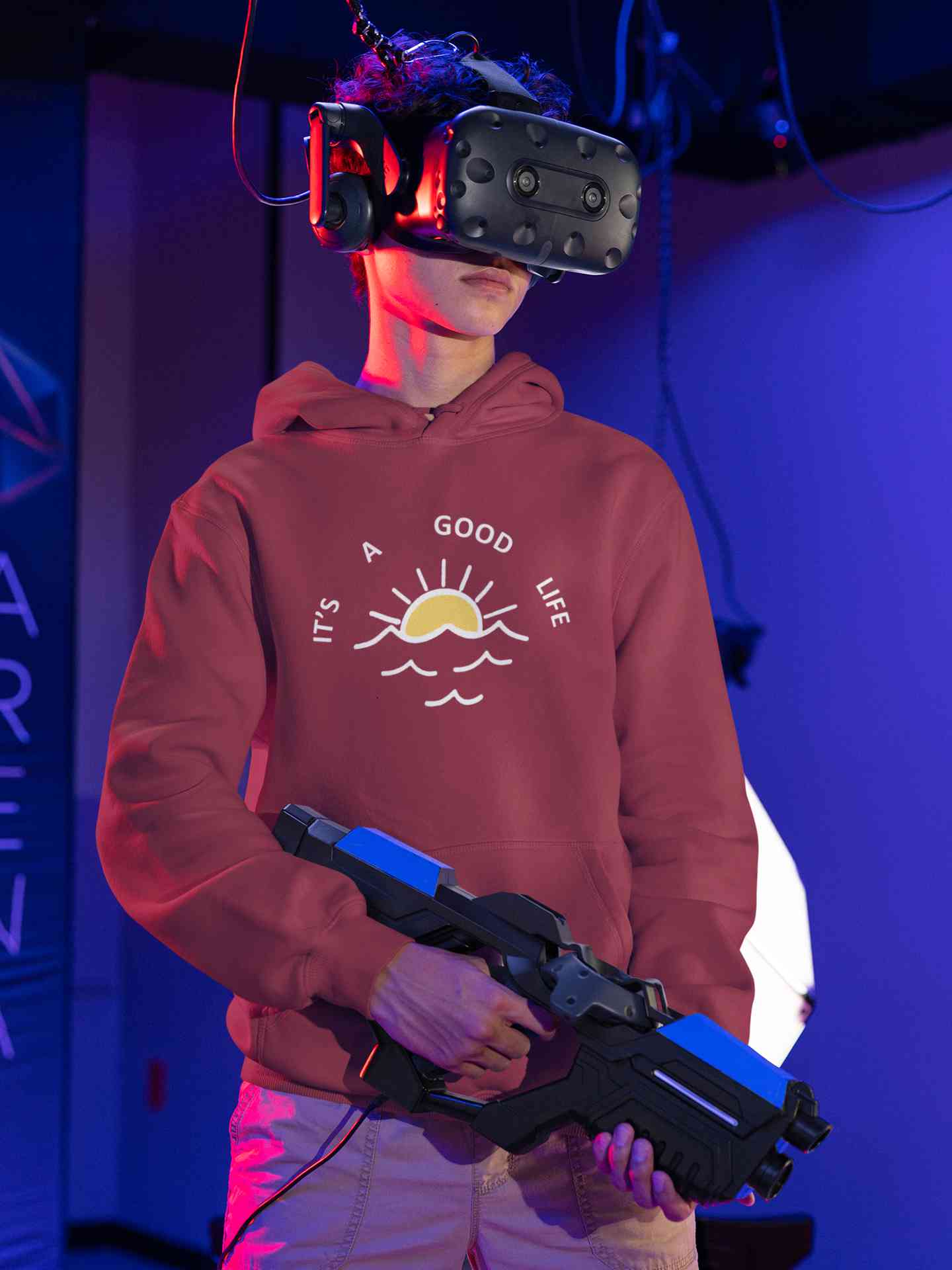 Its A Good Life Men Hoodies-FunkyTeesClub