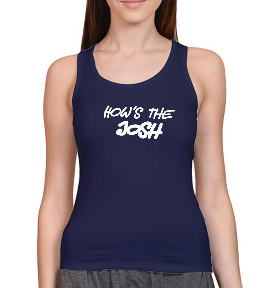 How's The Josh Women Tank Top-FunkyTeesClub - FunkyTeesClub