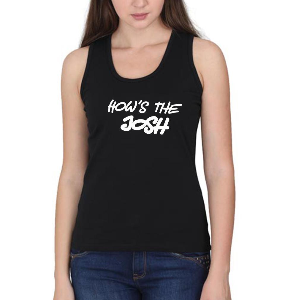 How's The Josh Women Tank Top-FunkyTeesClub - FunkyTeesClub