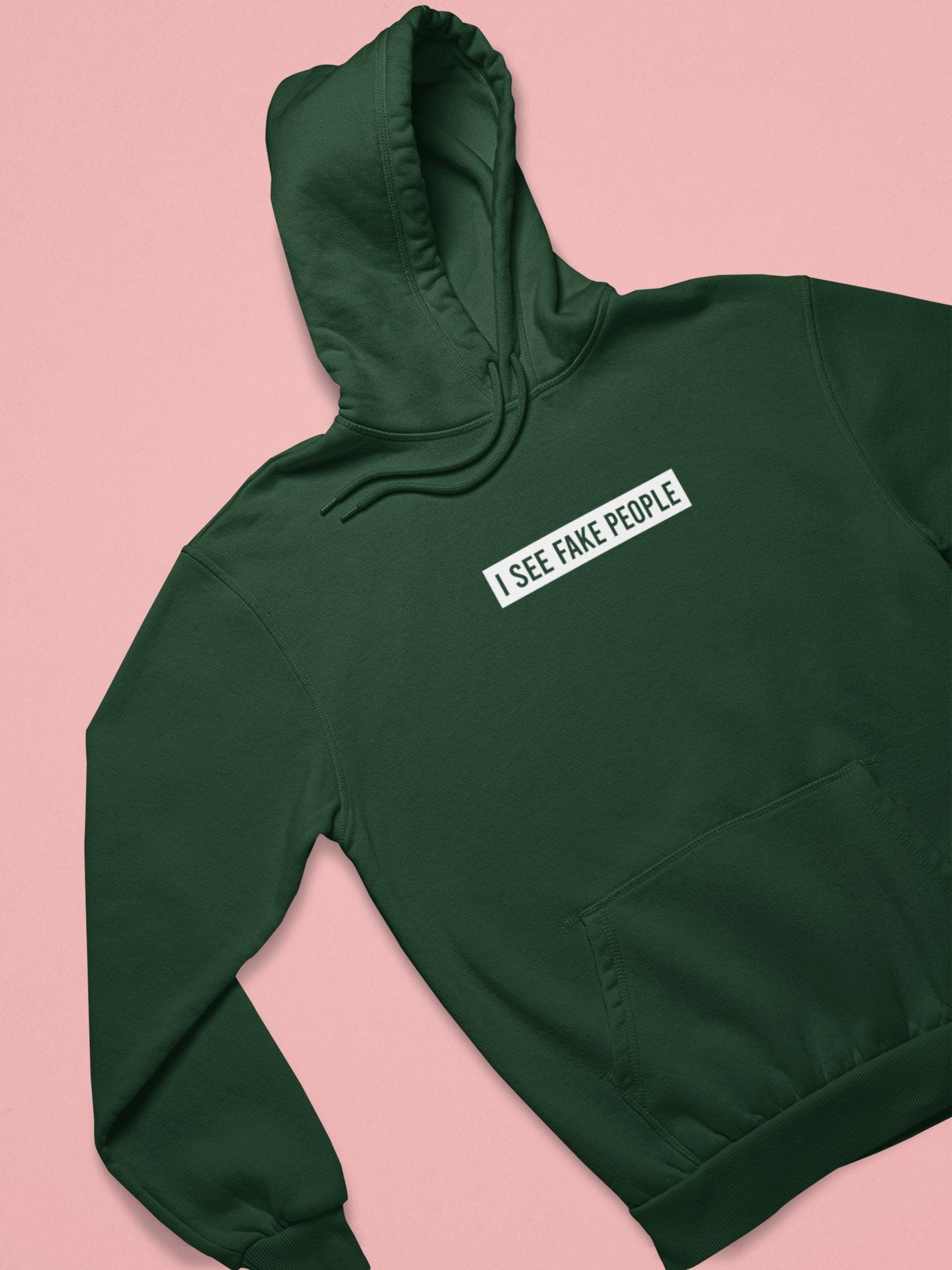 I See Fake People Hoodies for Women-FunkyTeesClub - Funky Tees Club