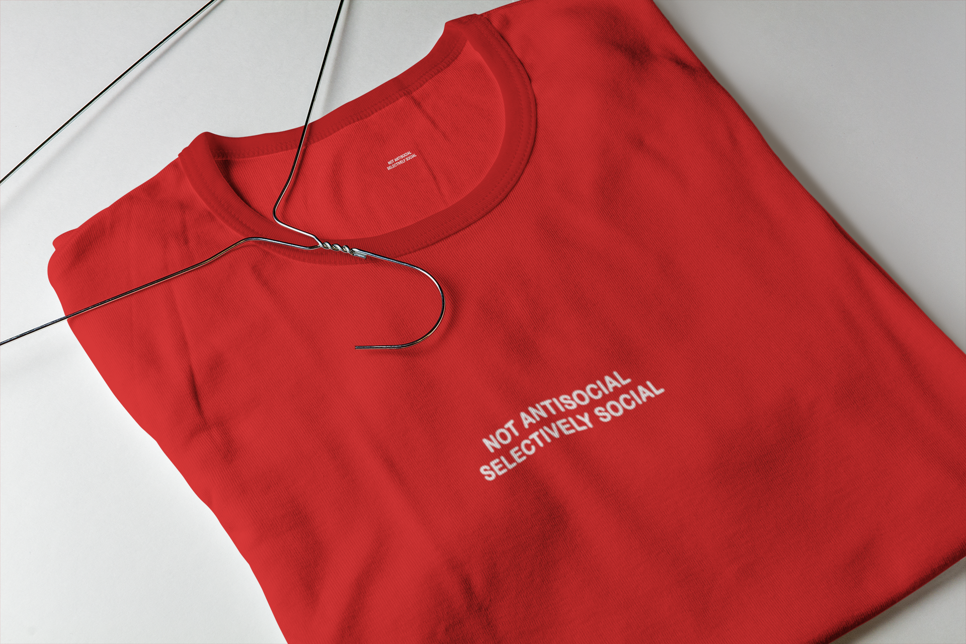 Not Anti Social Selectively Social Minimal Women Half Sleeves T-shirt- FunkyTeesClub