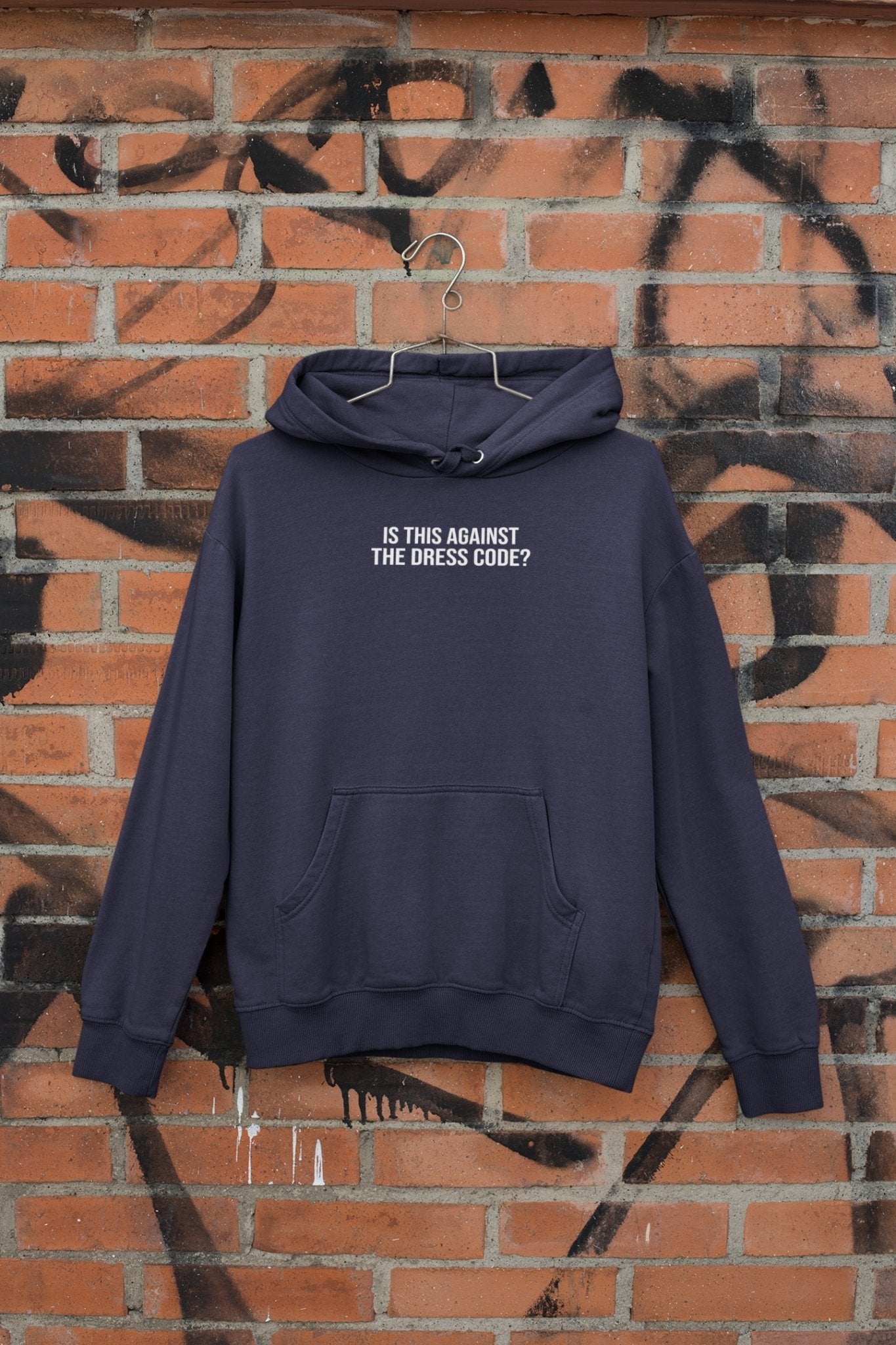 Is This Against Dress Code Hoodies for Women-FunkyTeesClub - Funky Tees Club