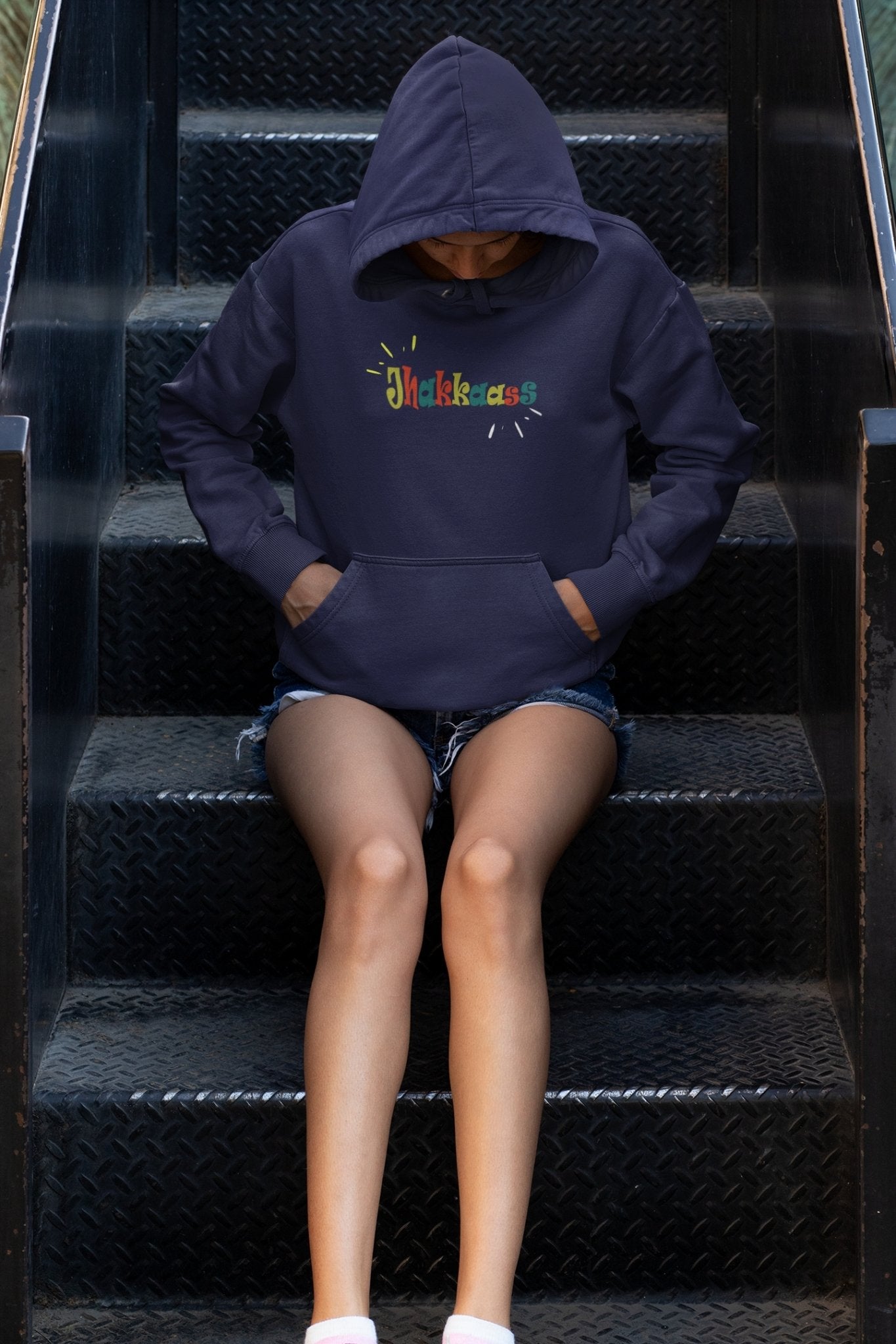 Jhakkaass Hoodies for Women-FunkyTeesClub - Funky Tees Club