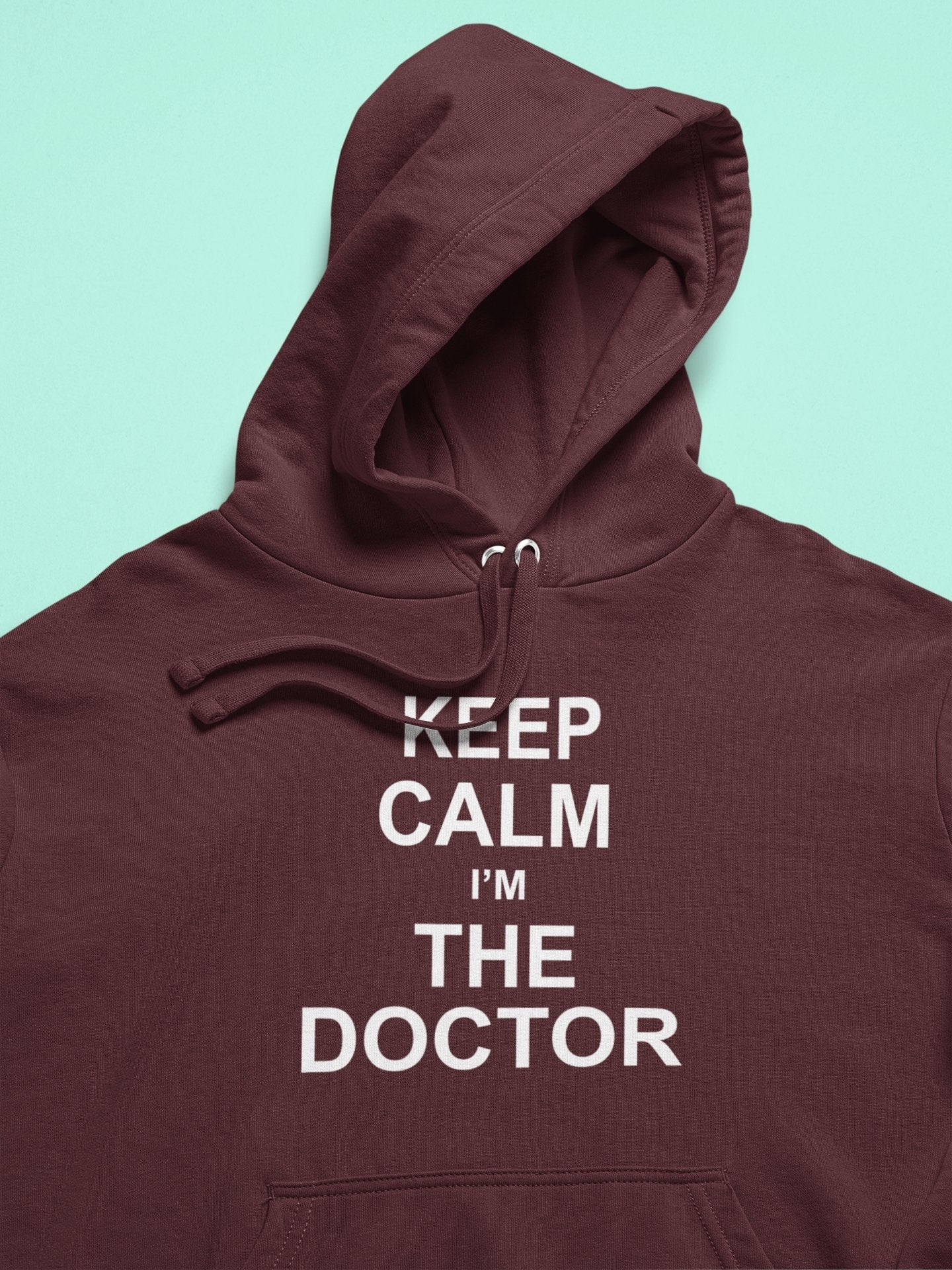 Keep Calm I Am A Doctor Men Hoodies-FunkyTeesClub - Funky Tees Club