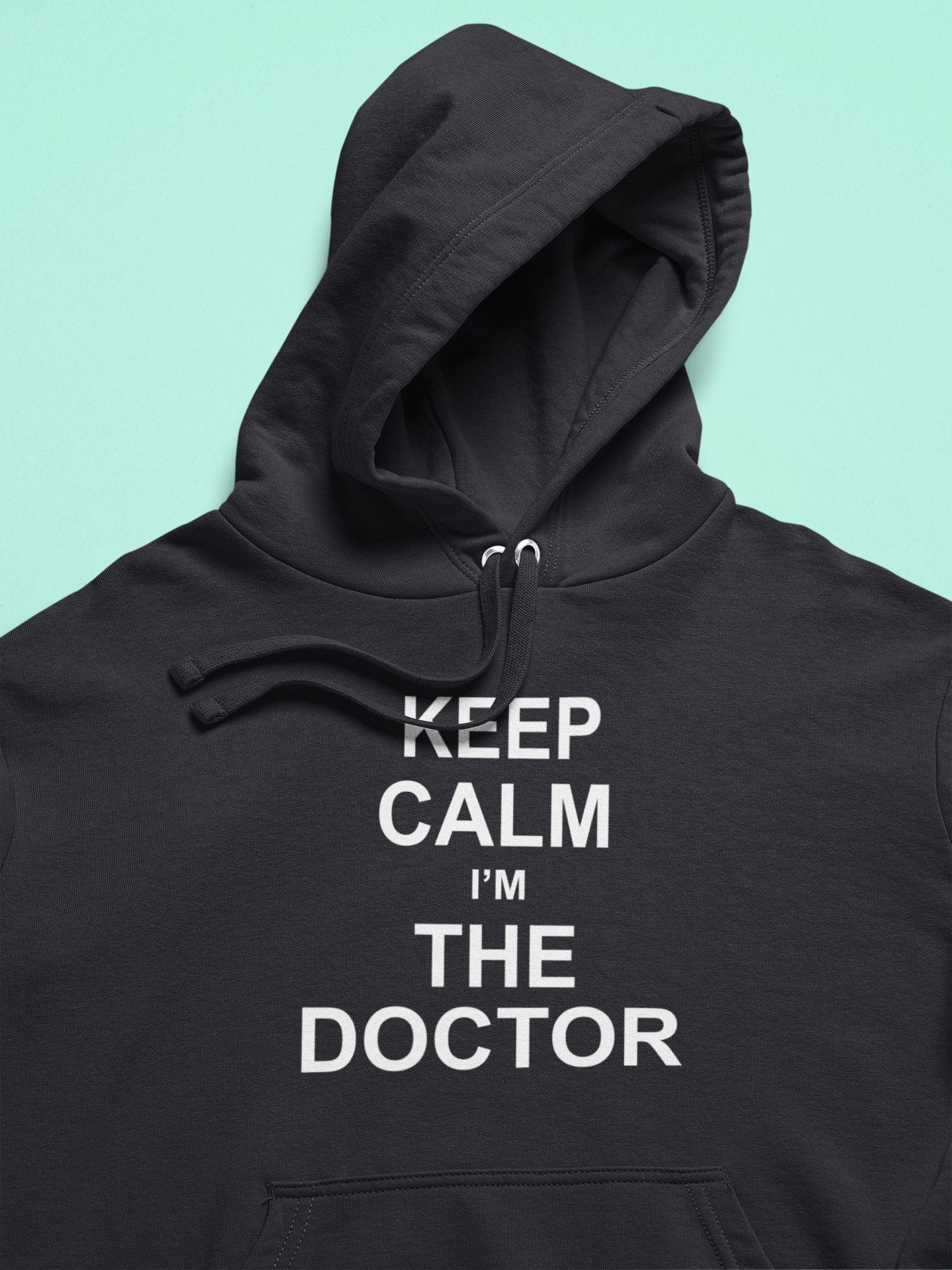 Keep Calm I Am A Doctor Men Hoodies-FunkyTeesClub - Funky Tees Club