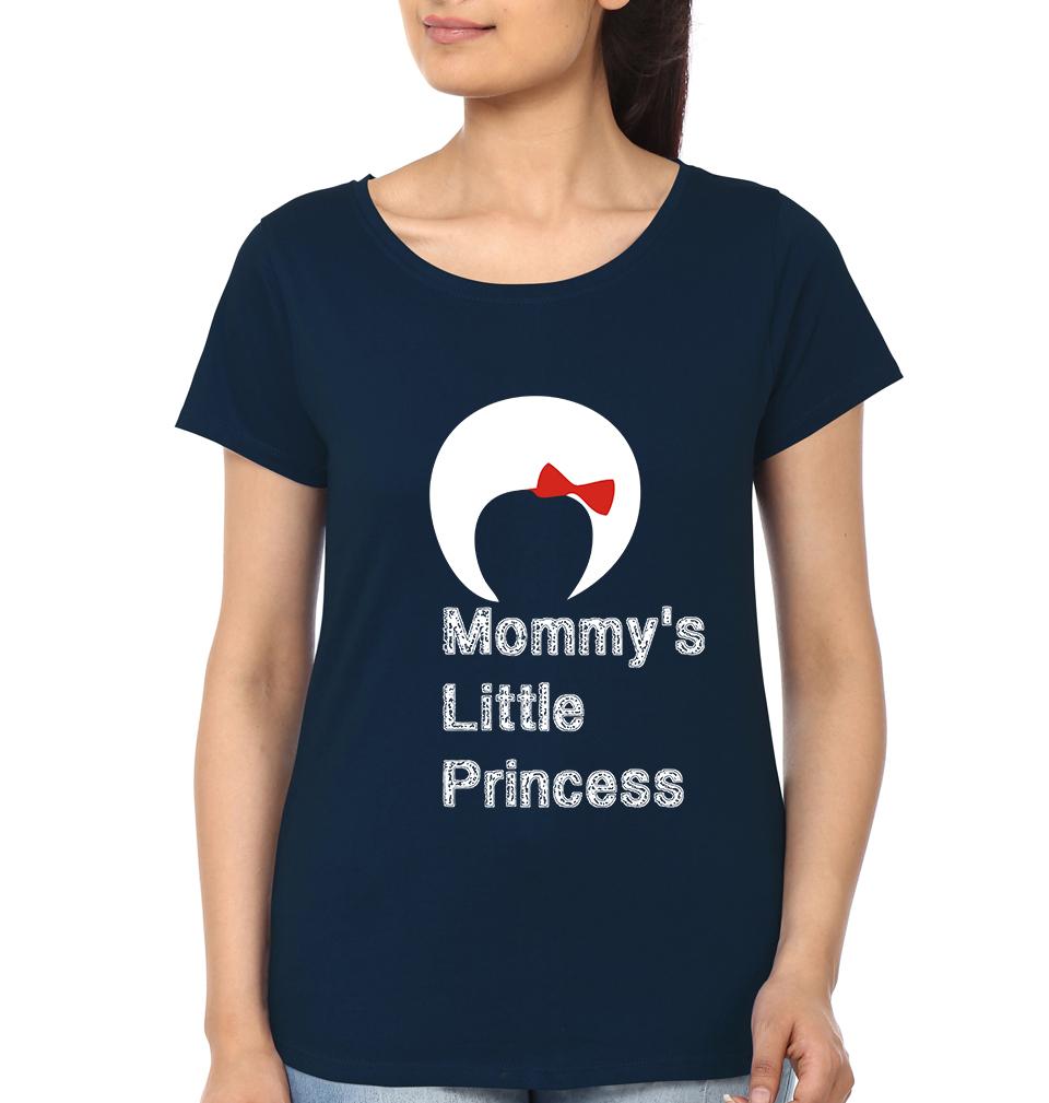 Mommy Mommy's Little Princess Mother and Daughter Matching T-Shirt- FunkyTeesClub