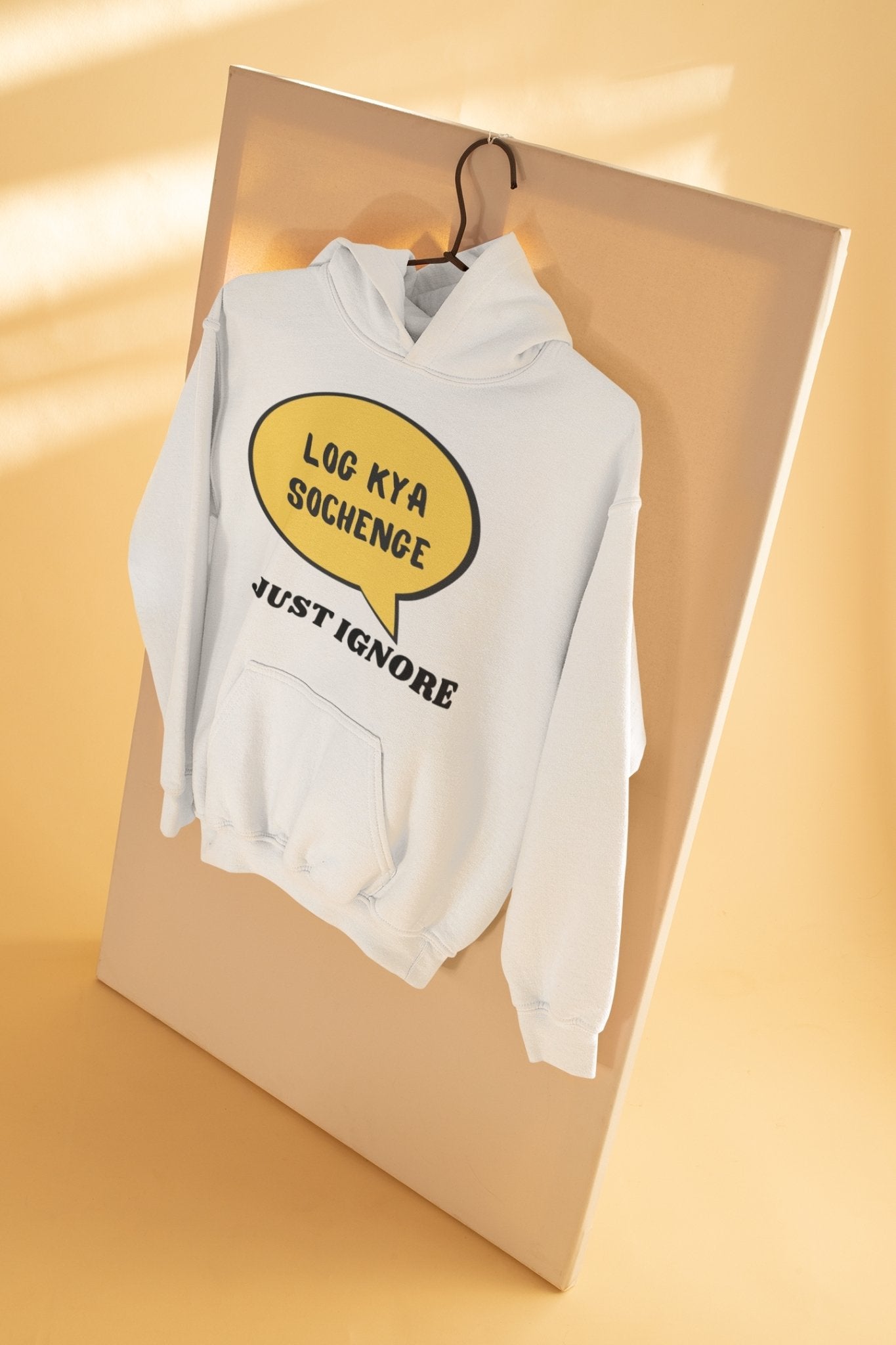 Log Kya Sochenge Hoodies for Women-FunkyTeesClub - Funky Tees Club