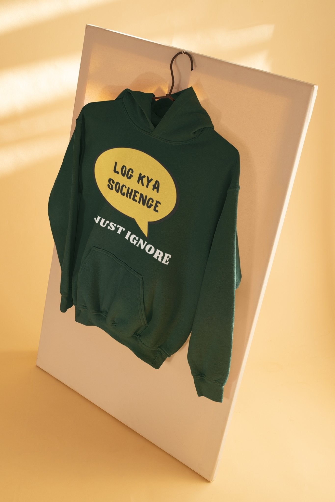 Log Kya Sochenge Hoodies for Women-FunkyTeesClub - Funky Tees Club