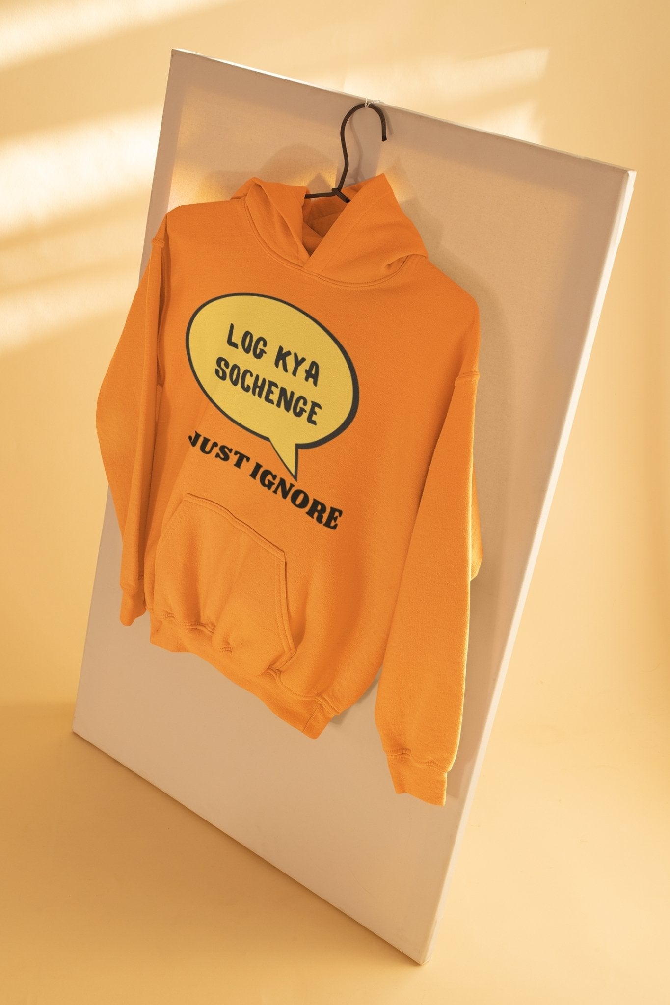 Log Kya Sochenge Hoodies for Women-FunkyTeesClub - Funky Tees Club